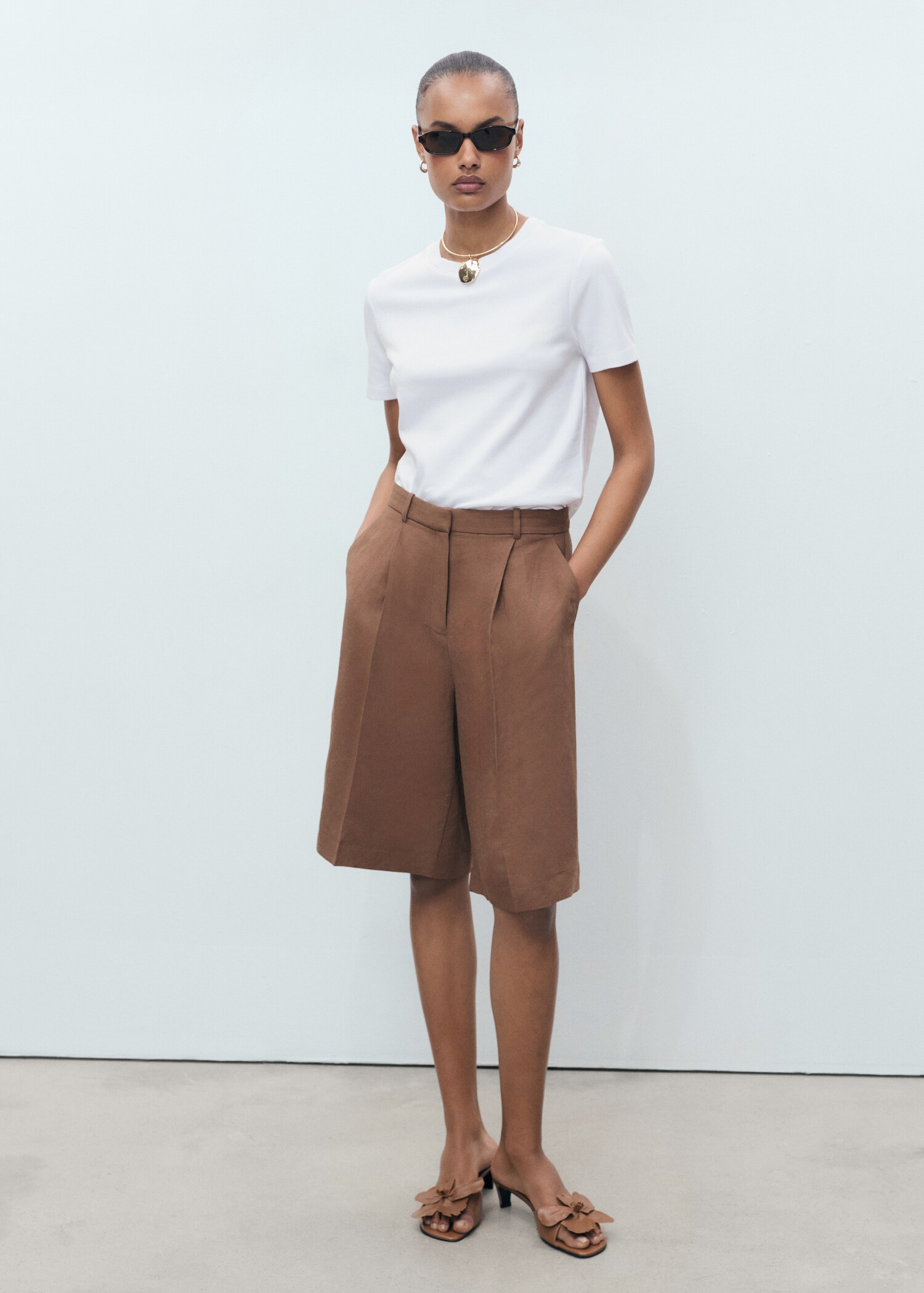 Cotton short-sleeved t-shirt - General plane