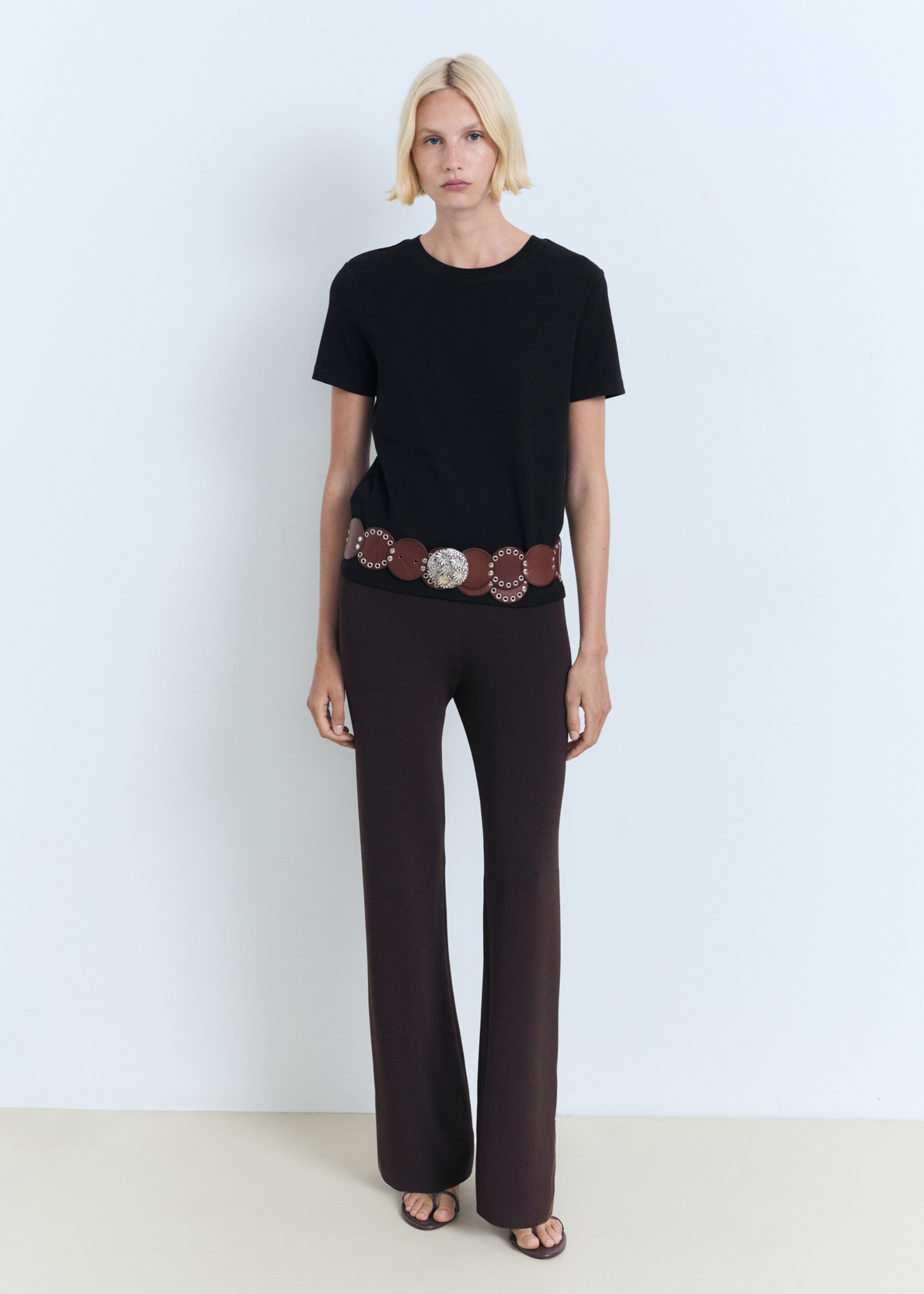 Cotton short-sleeved t-shirt - General plane