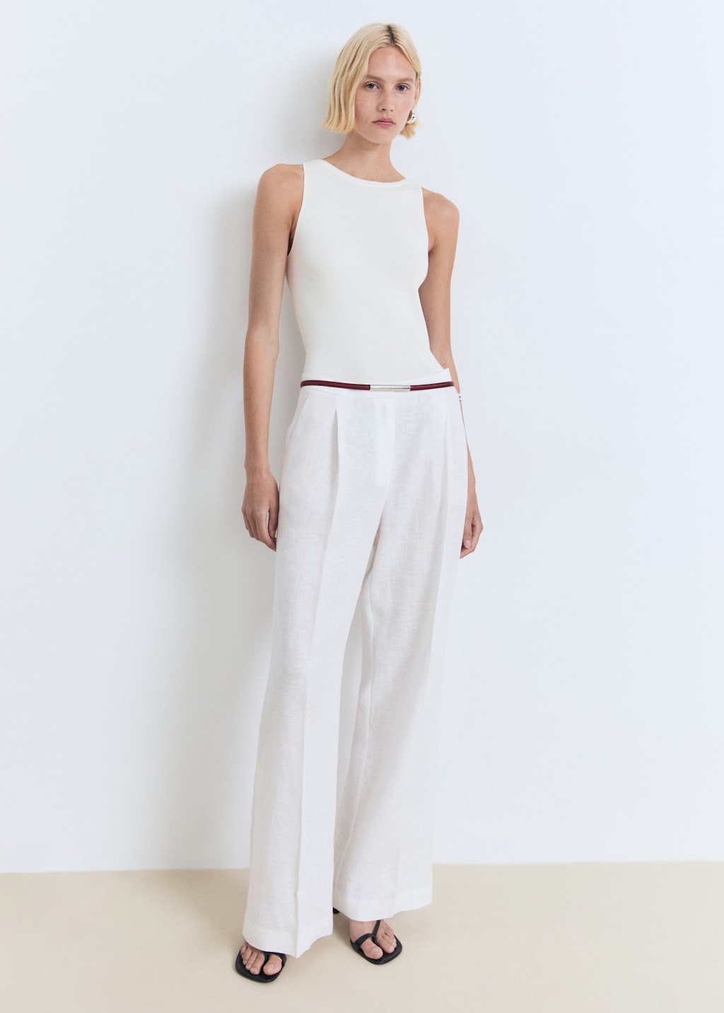 Fine-knit top