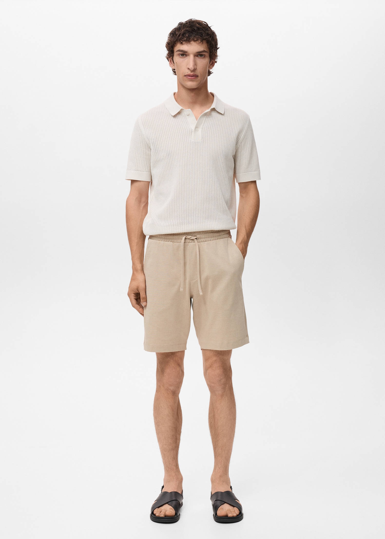 Bermudas 100% algodón cordón - Plano general