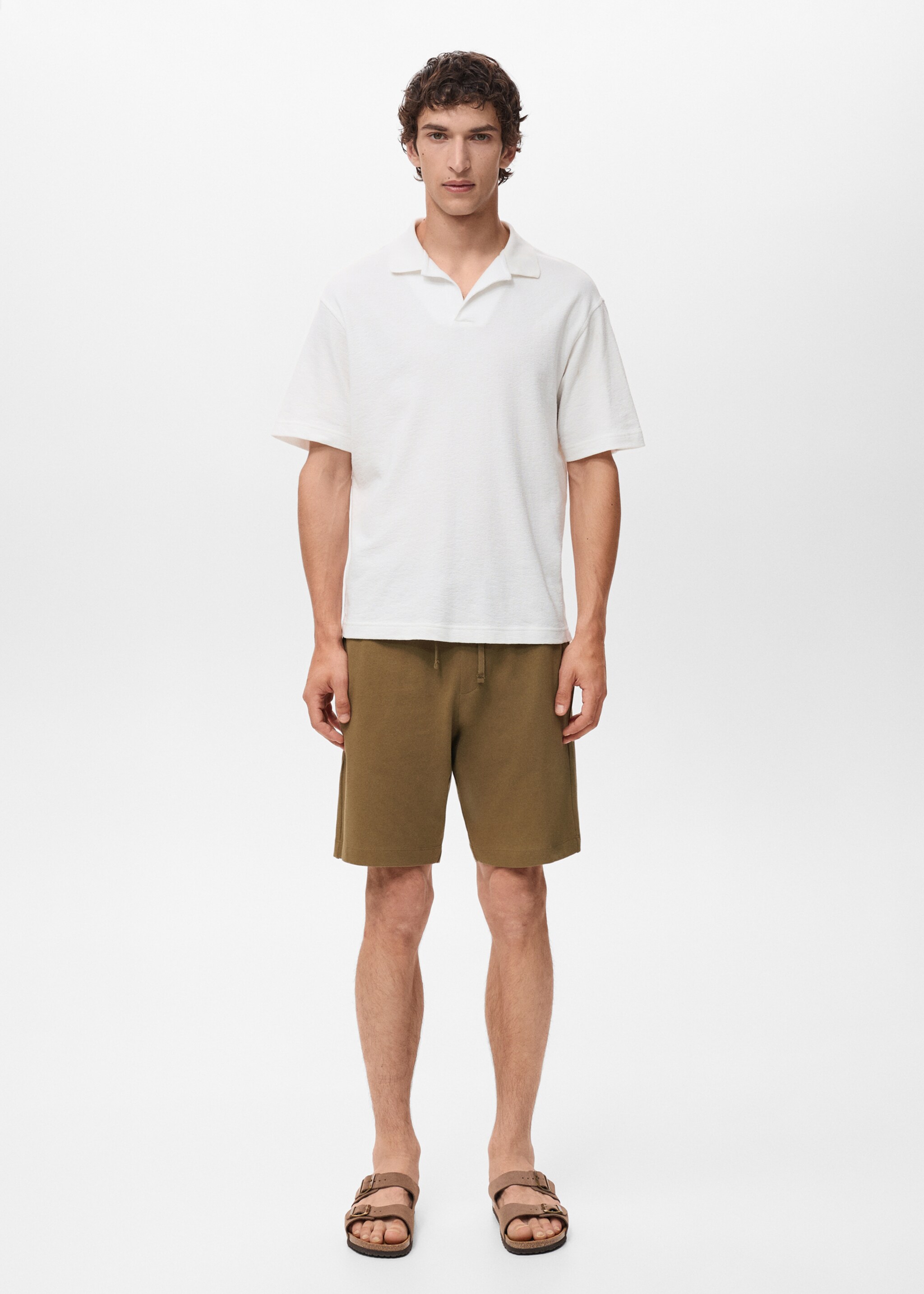 Bermudas 100% algodón cordón - Plano general