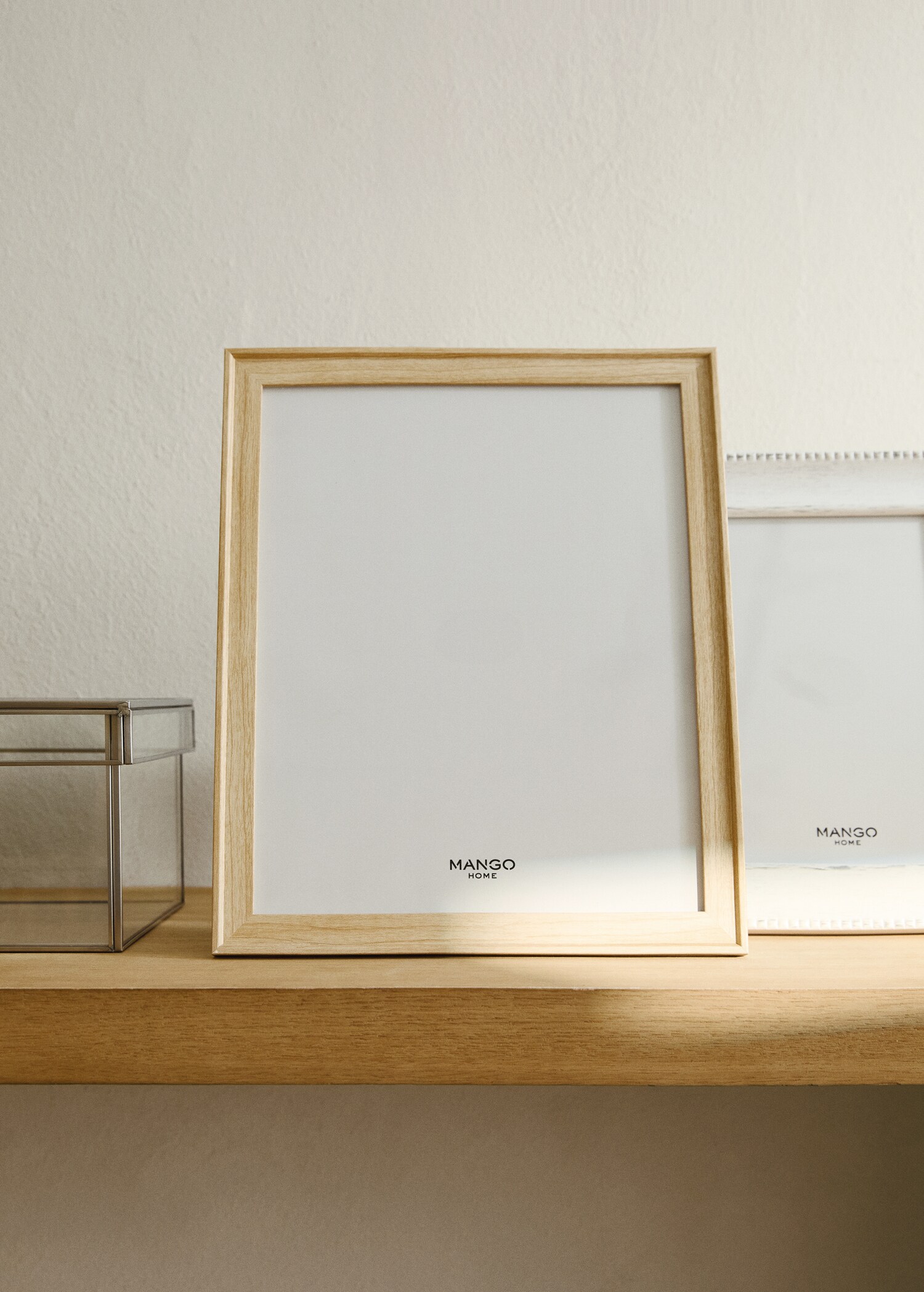 Großer Rahmen mit Holz-Effekt und Relief - Allgemeine Ansicht