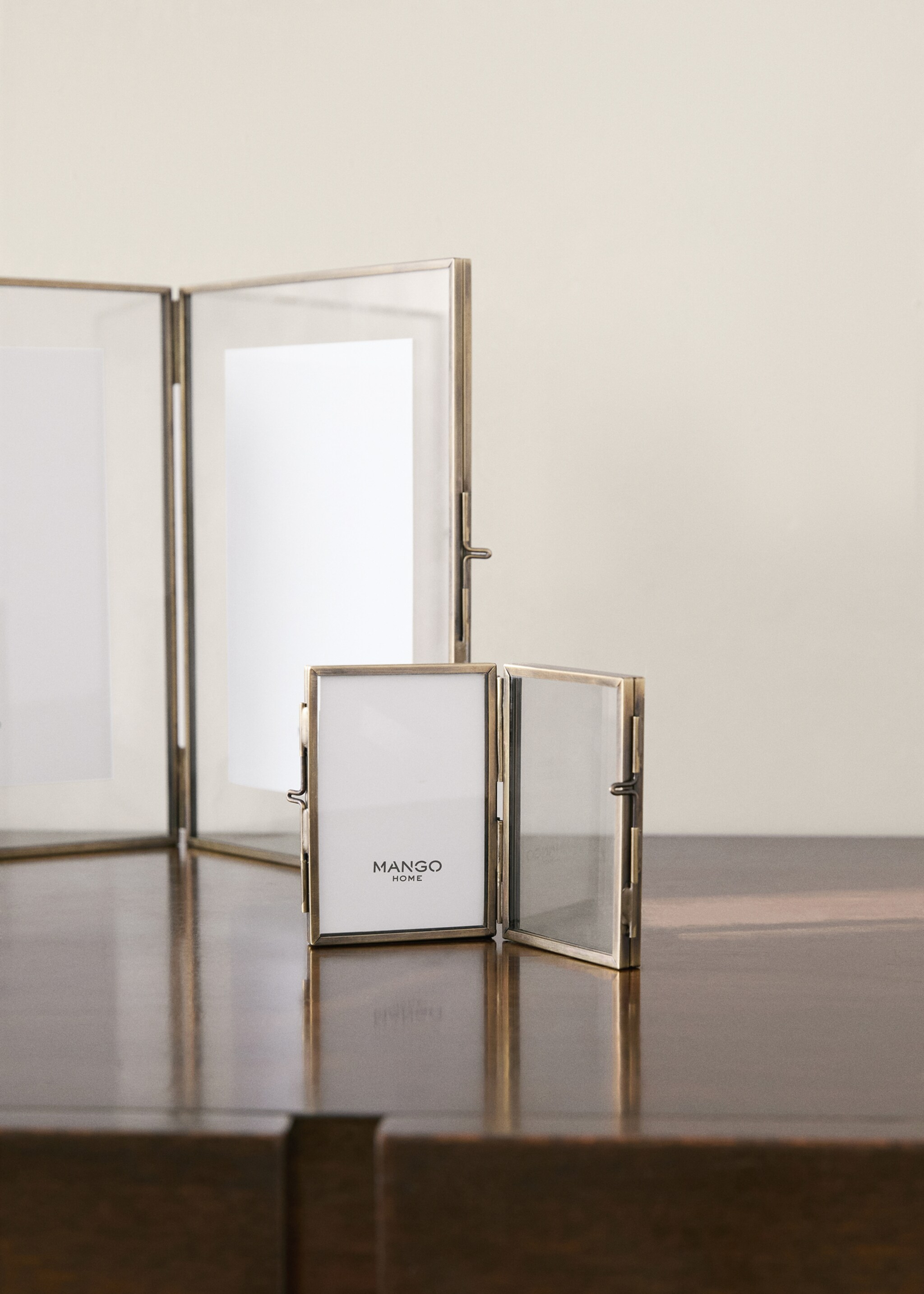 Small double metal frame - General plane