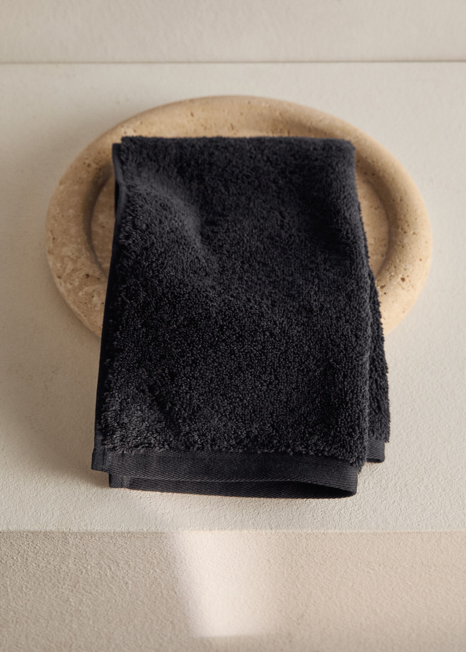 Serviette invité coton doux - Plan général