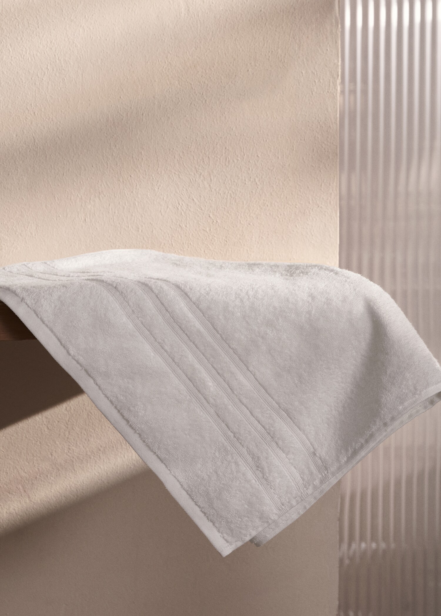 Serviette toilette coton bouclette - Plan général