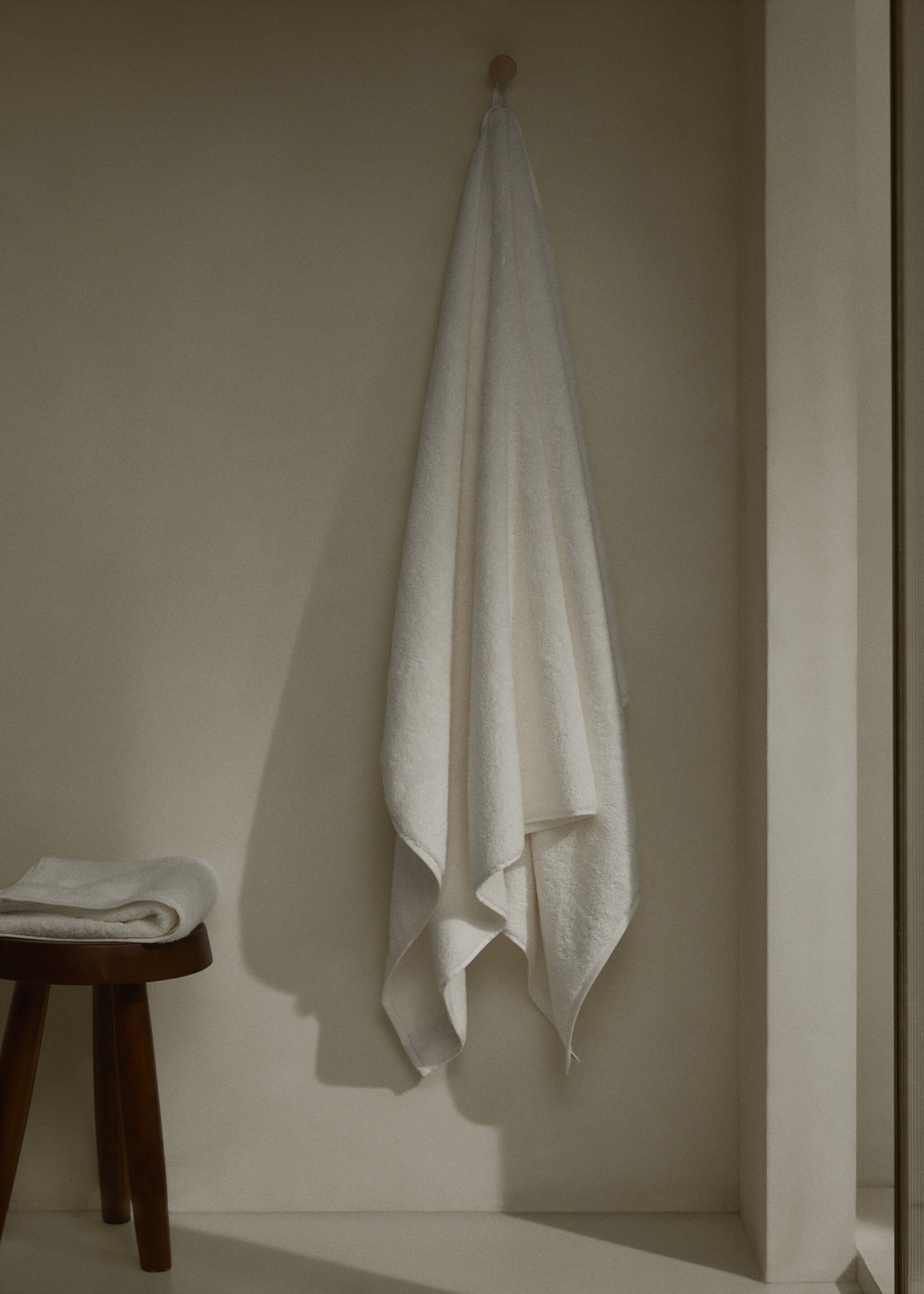 Toalla baño algodón suave - Plano general