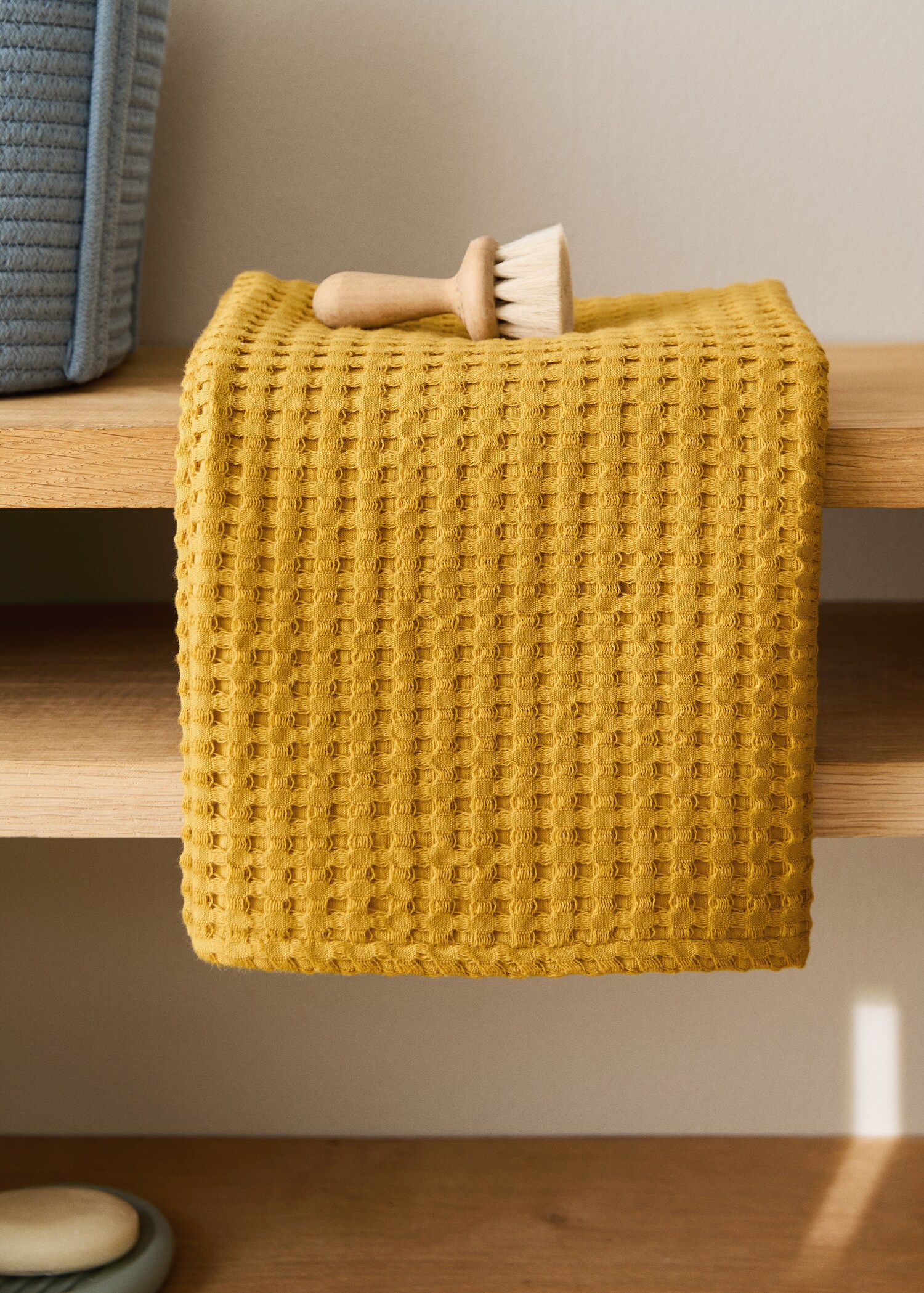 Children's cotton waffle washcloth - General plane