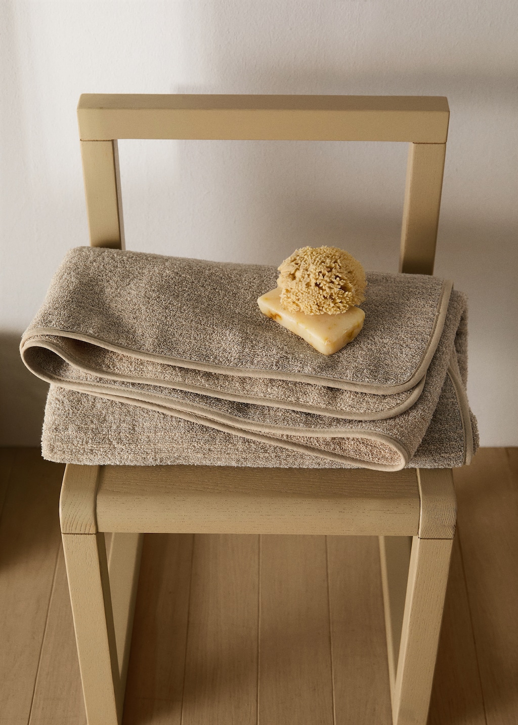 Children's cotton striped bath towel