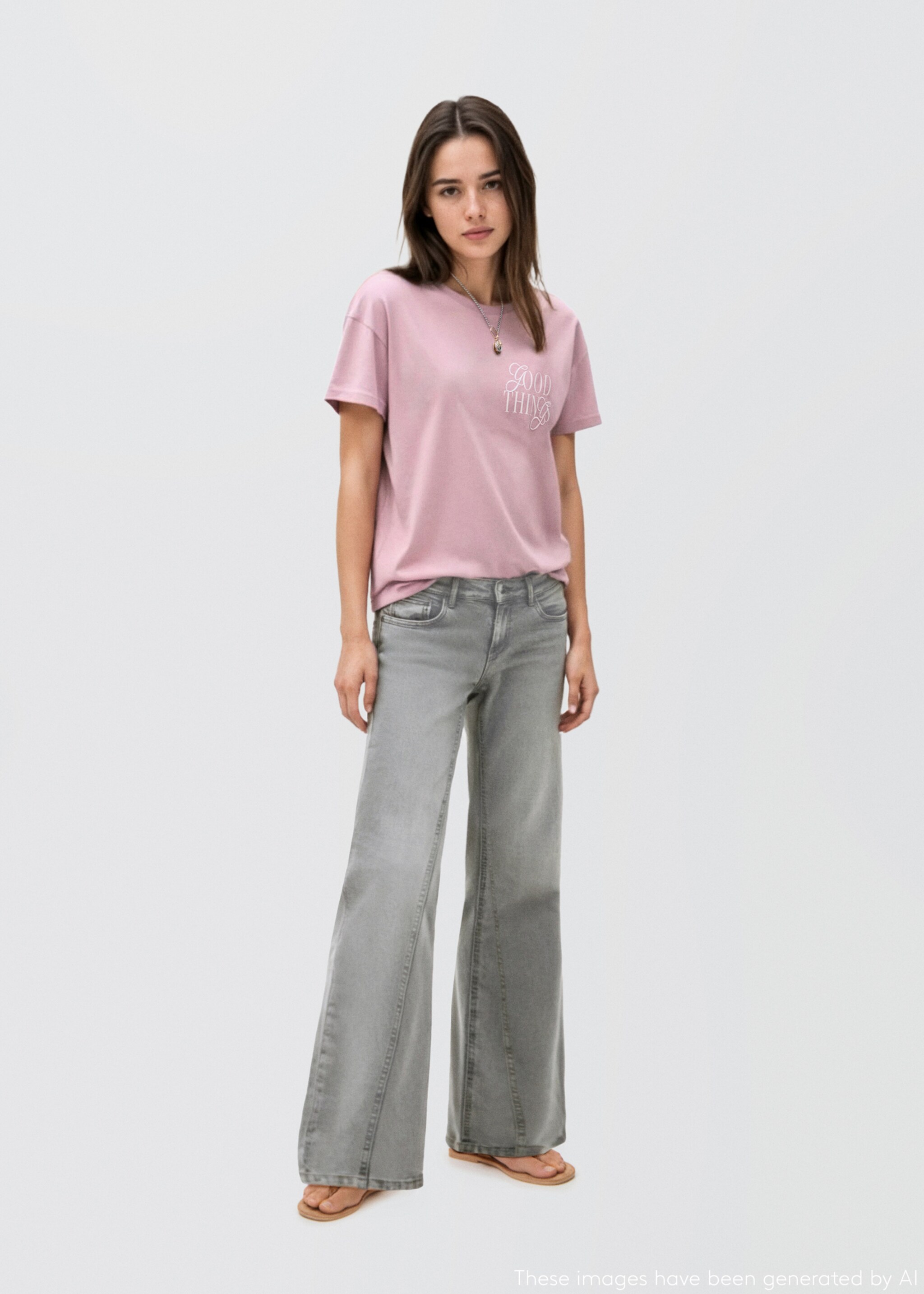 T-shirt imprimé manches courtes - Plan général