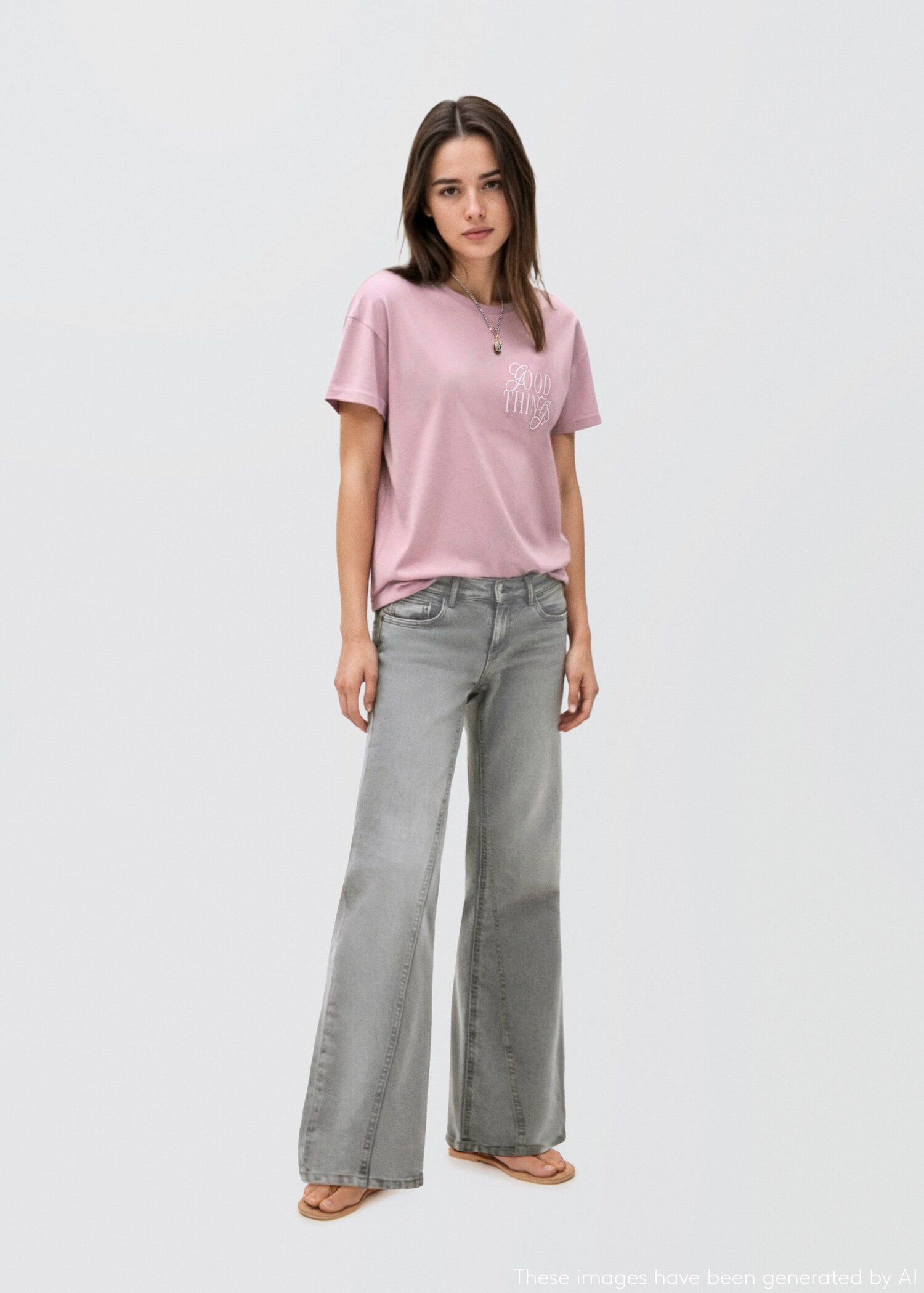 Short-sleeved printed t-shirt - General plane
