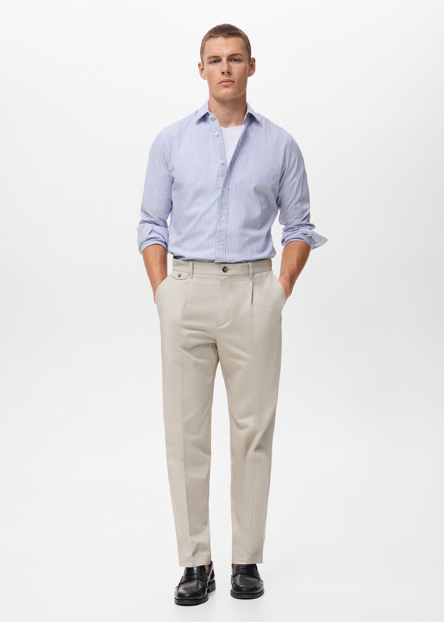 100% cotton kodak striped shirt - General plane