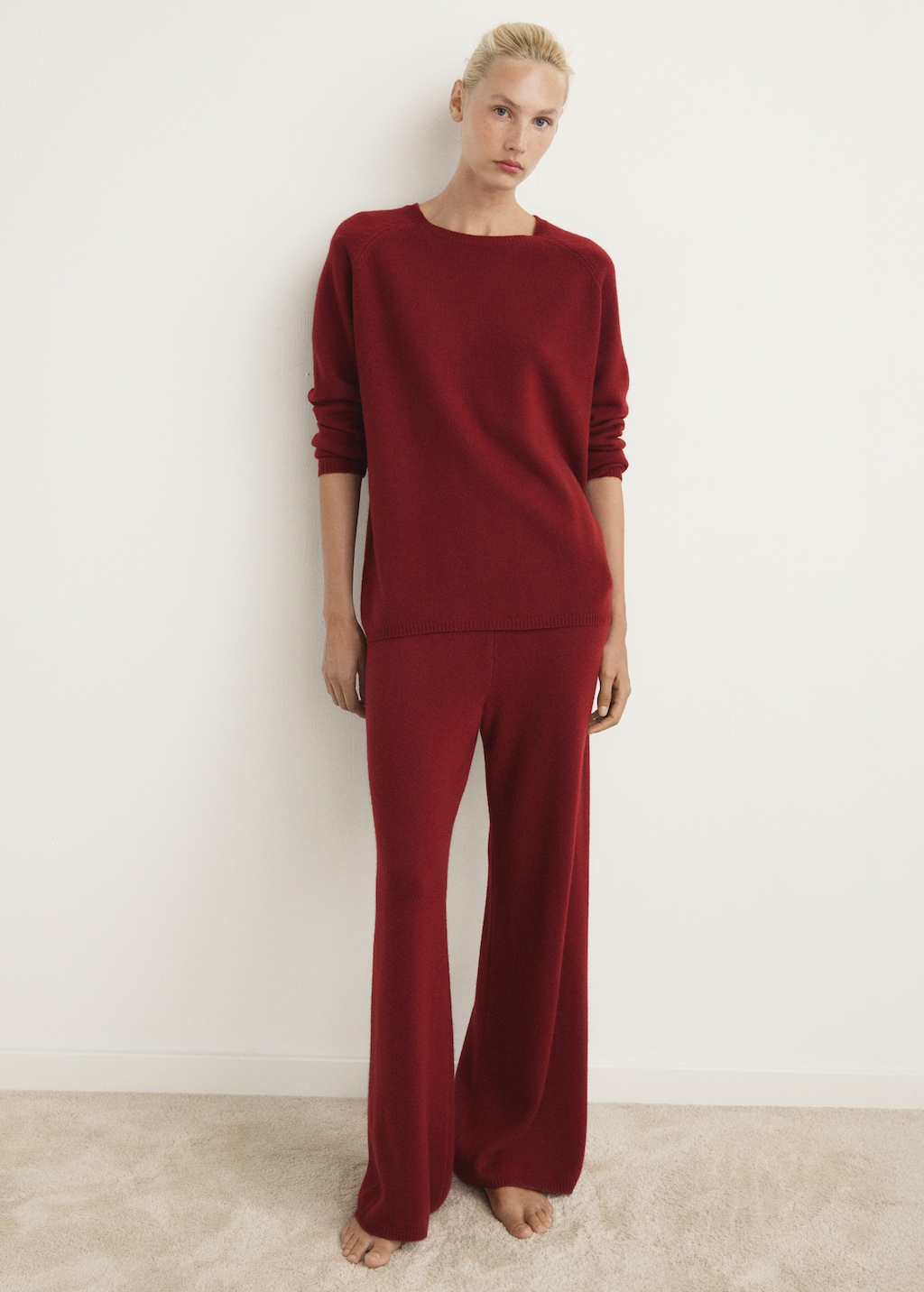 Thick cashmere sweater