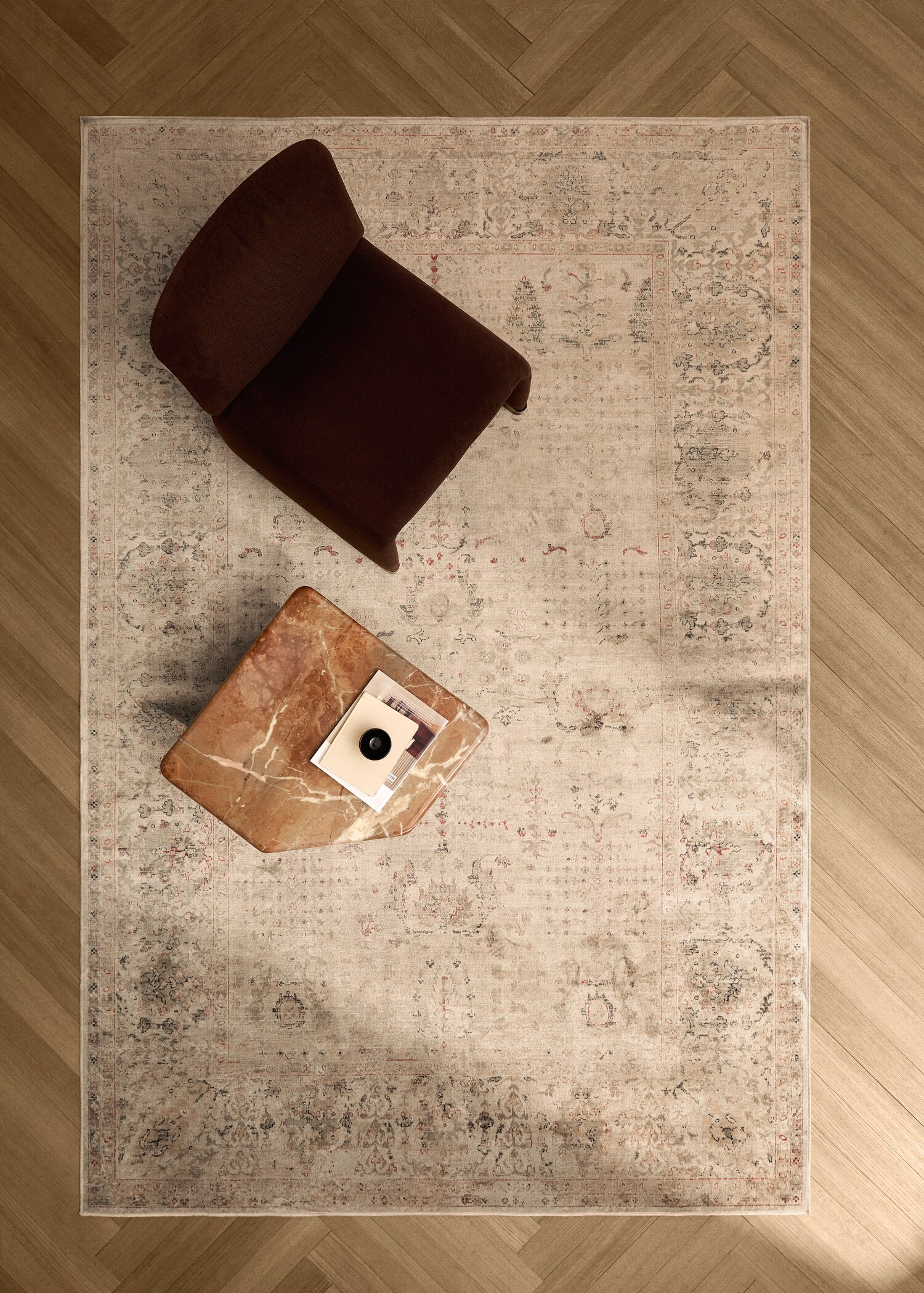 Catifa efecte vintage - Pla general