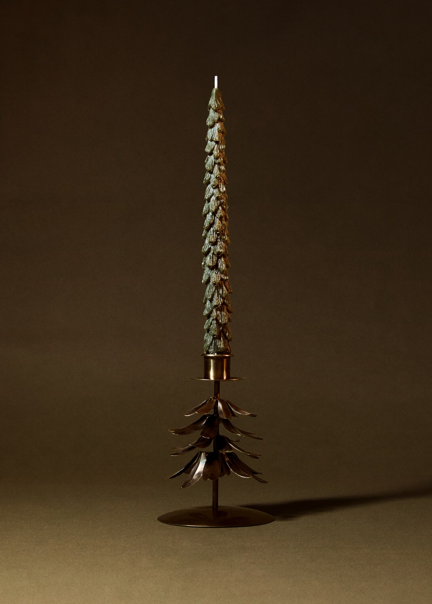 Bougeoir sapin métal - Plan général