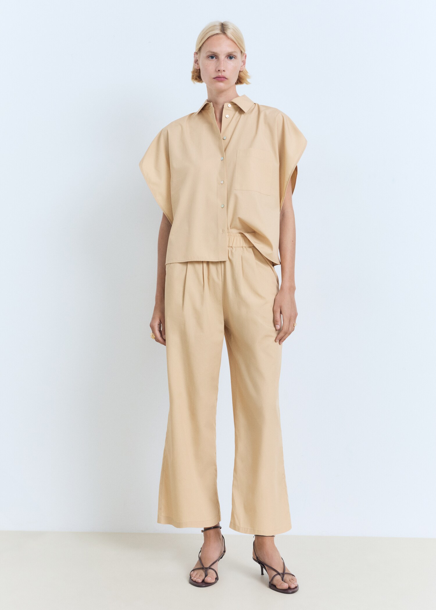 Oversized short-sleeved shirt - General plane