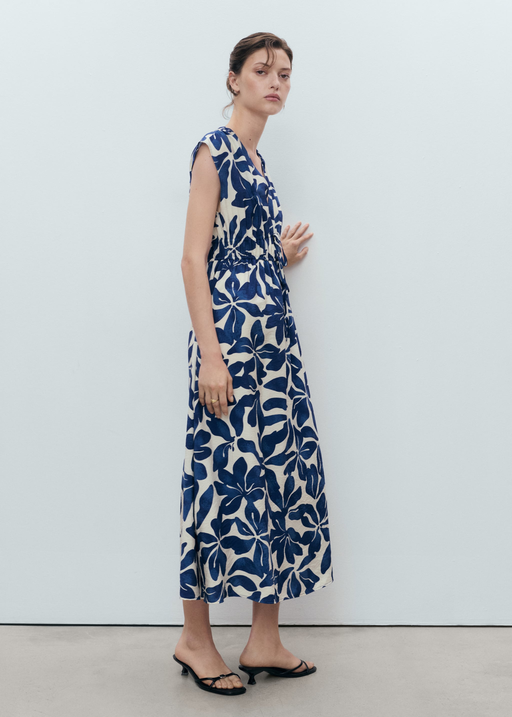Robe longue imprimée - Plan général
