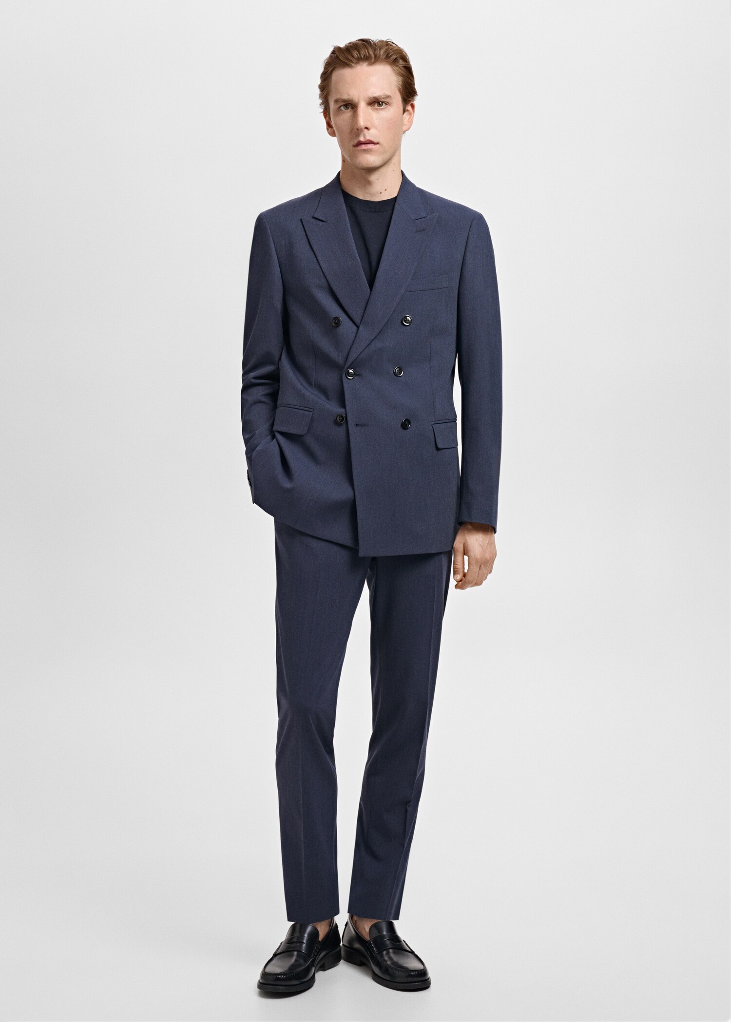 Pantalón traje Mónaco slim fit - Plano general