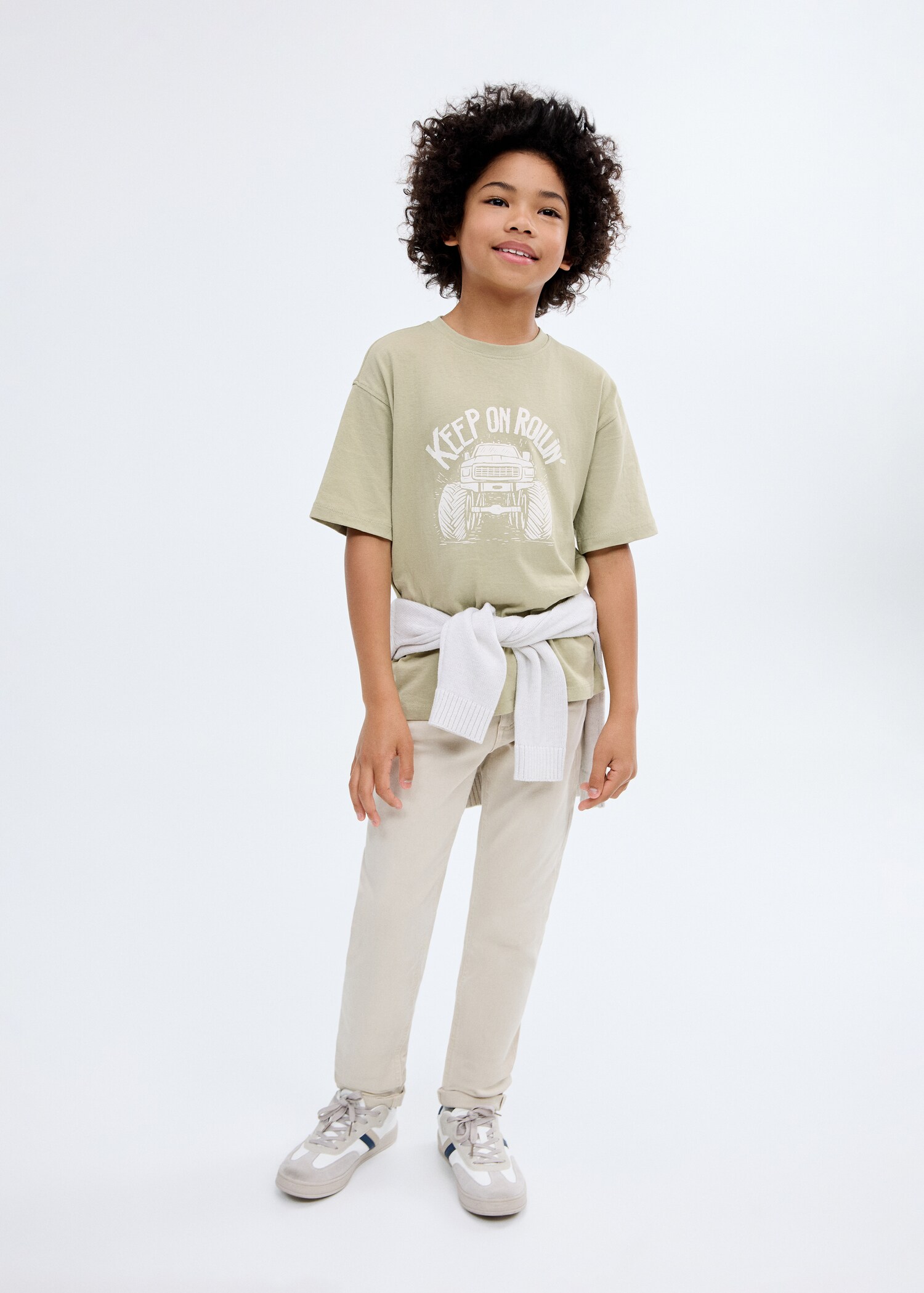 Short-sleeved printed t-shirt - General plane