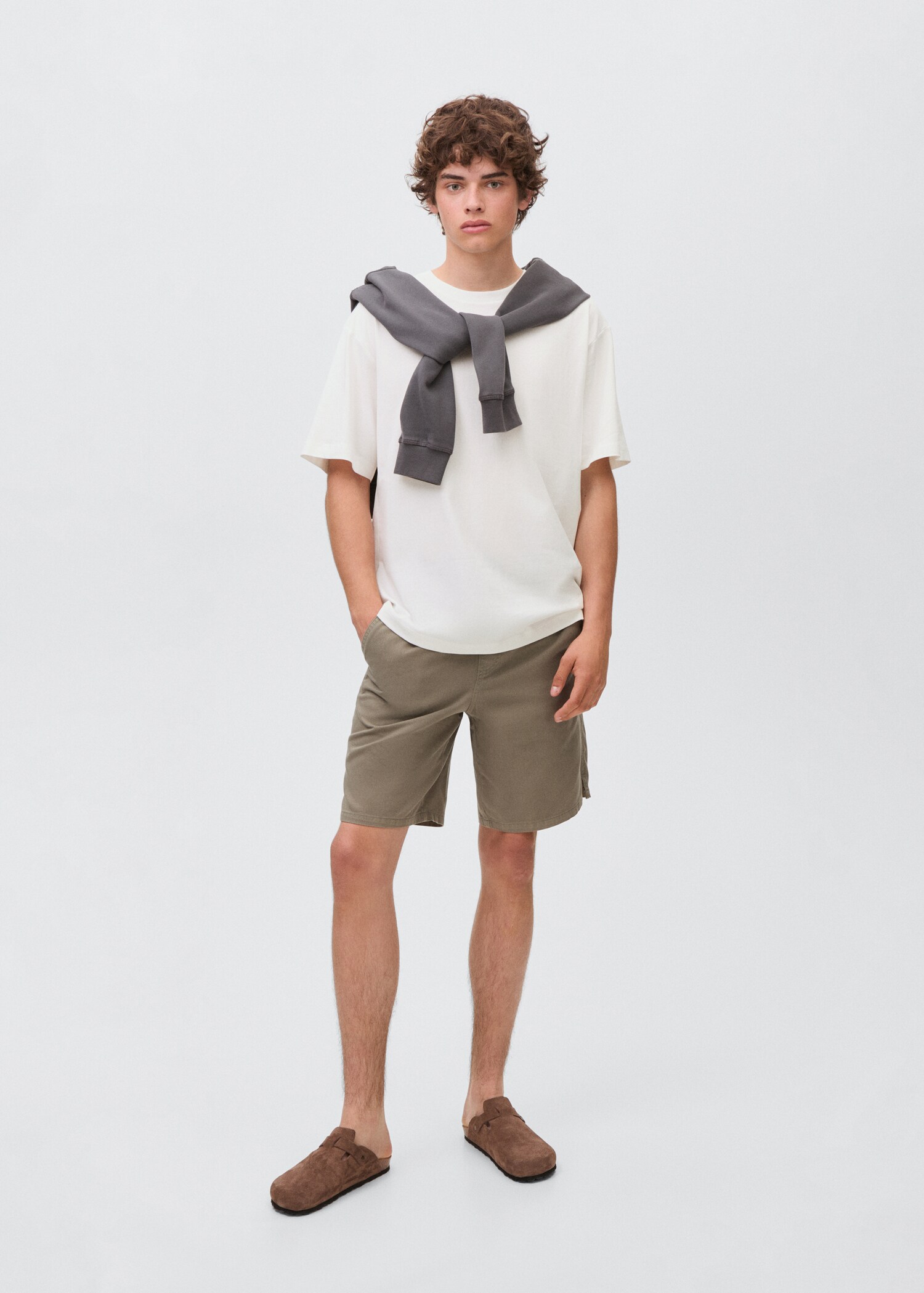 Essential cotton T-shirt - General plane