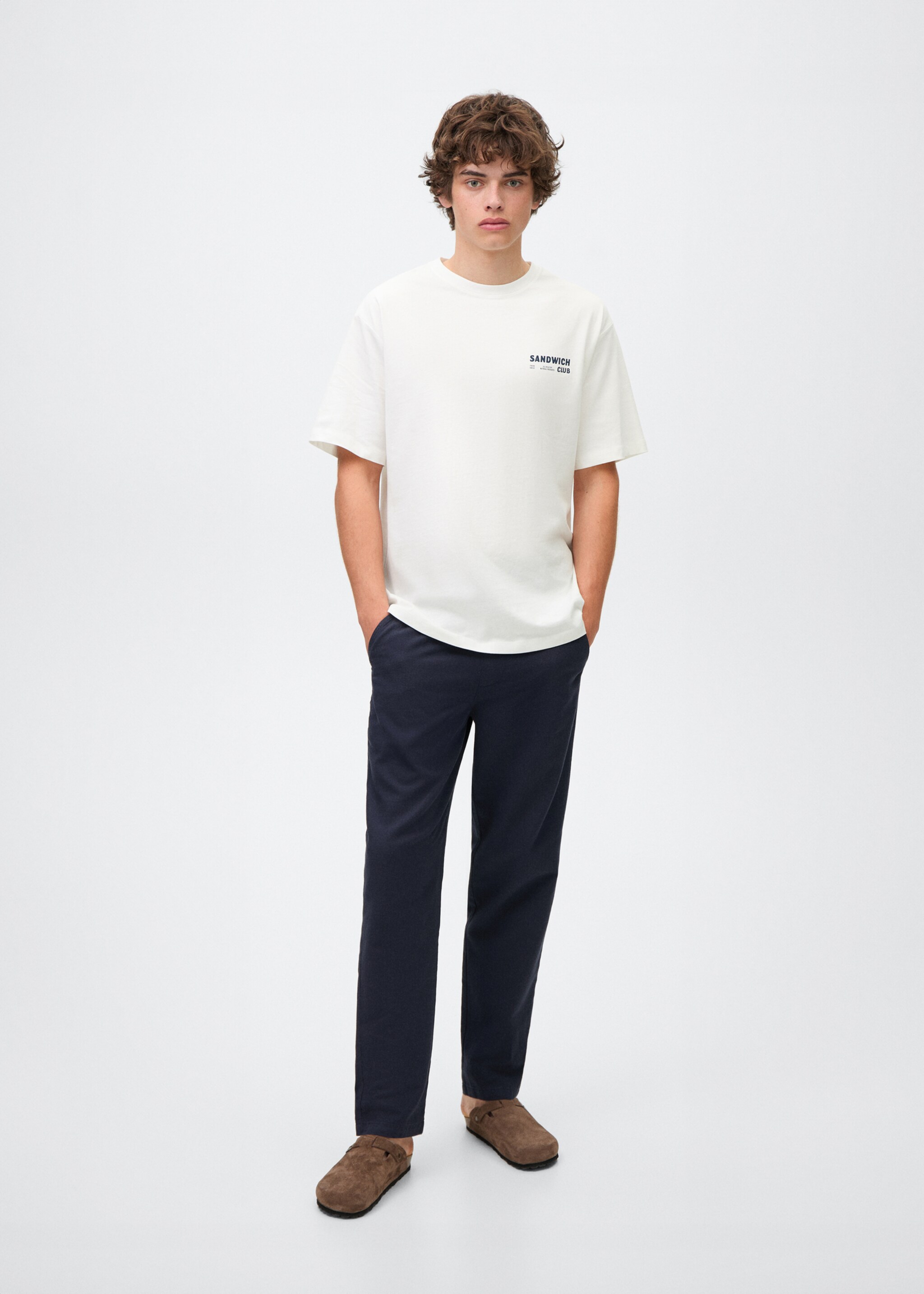 T-shirt imprimé manches courtes - Plan général