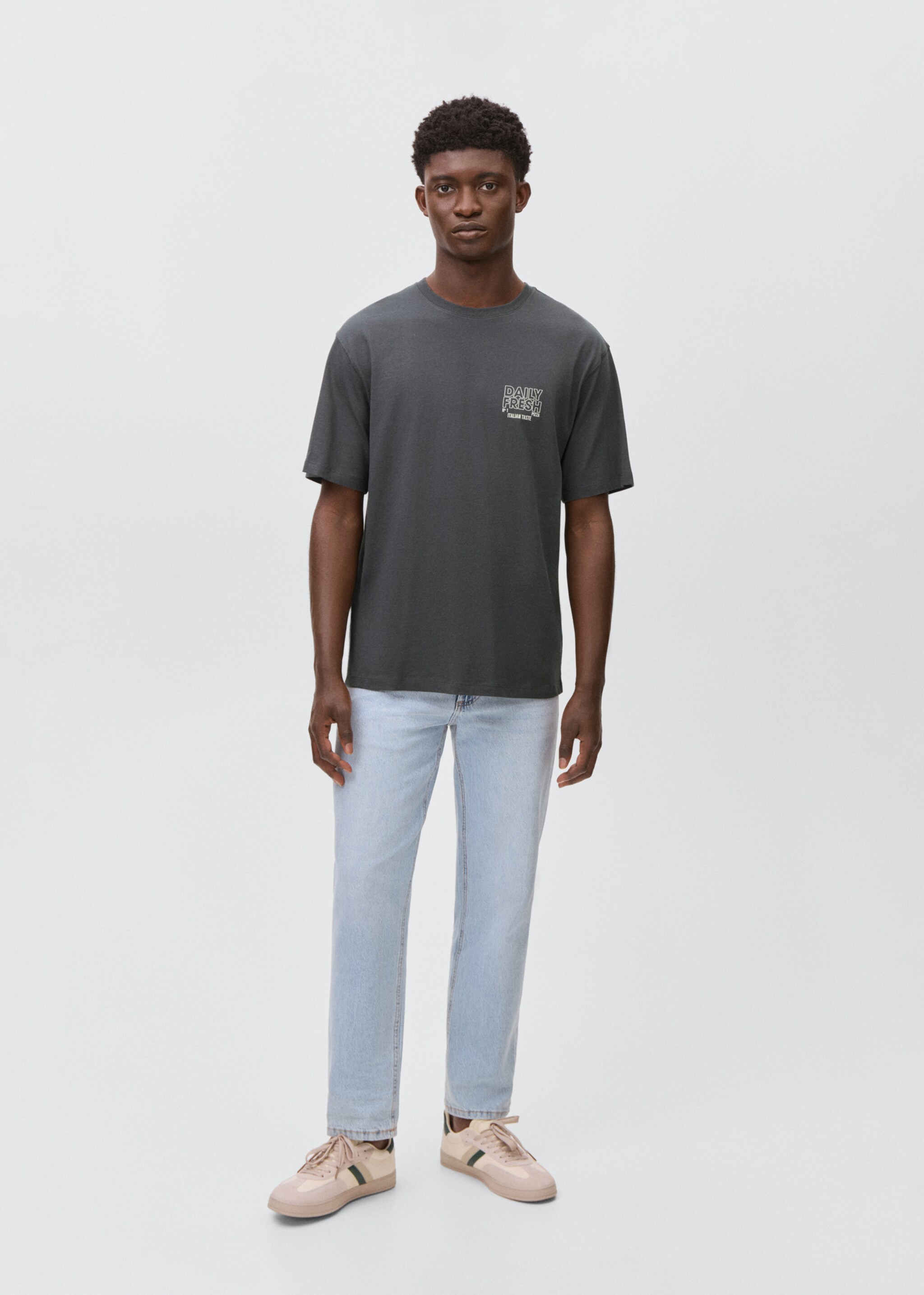 T-shirt imprimé manches courtes - Plan général