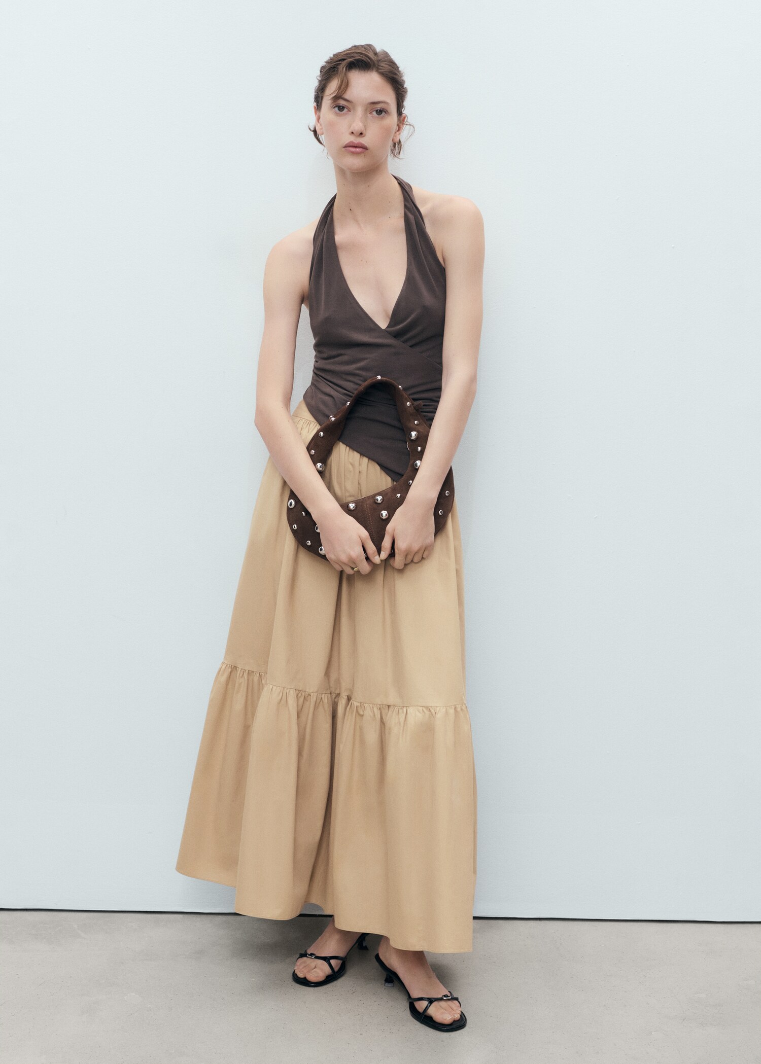 Long flared skirt - General plane