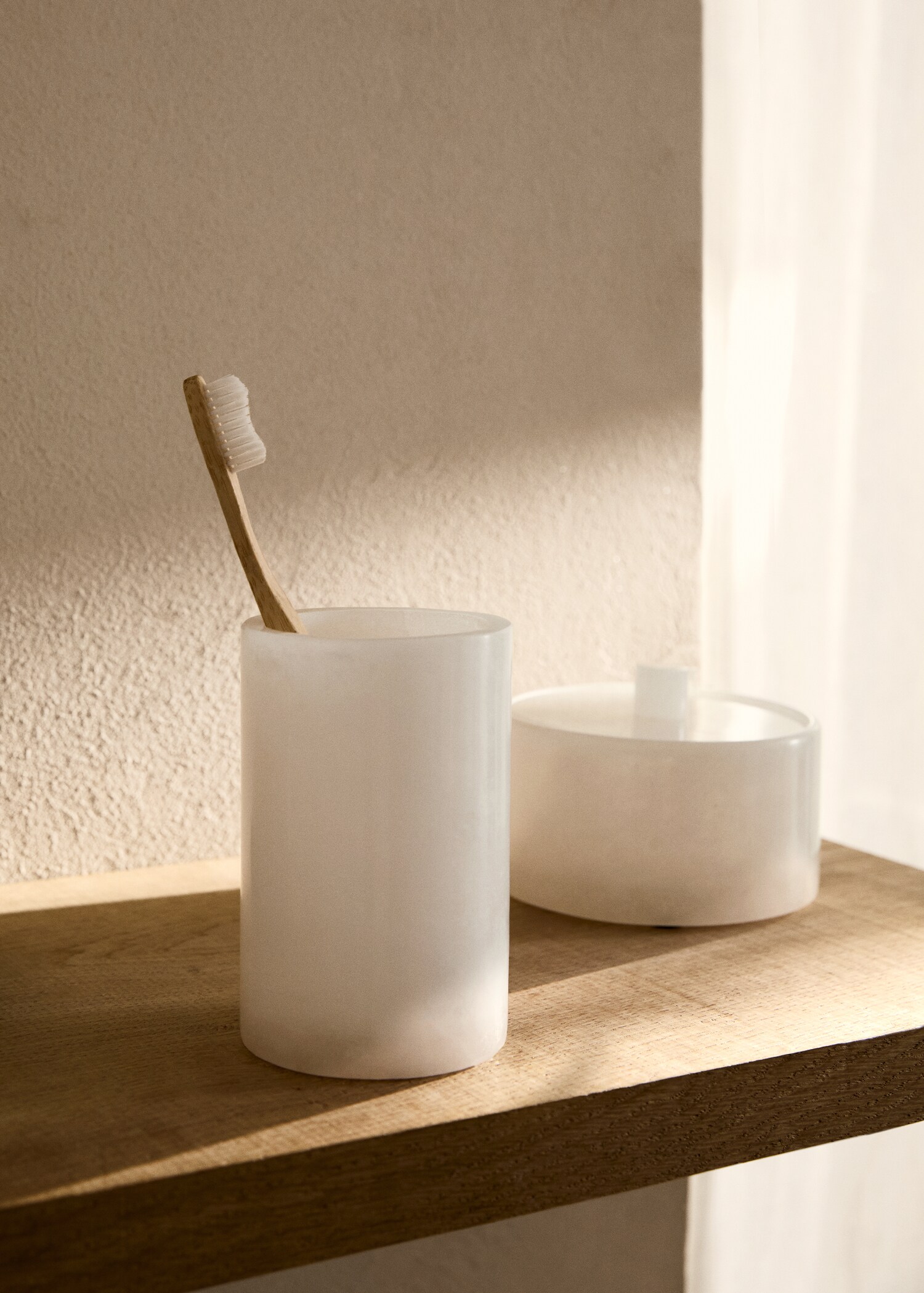 Bicchiere da bagno alabastro - Piano generale