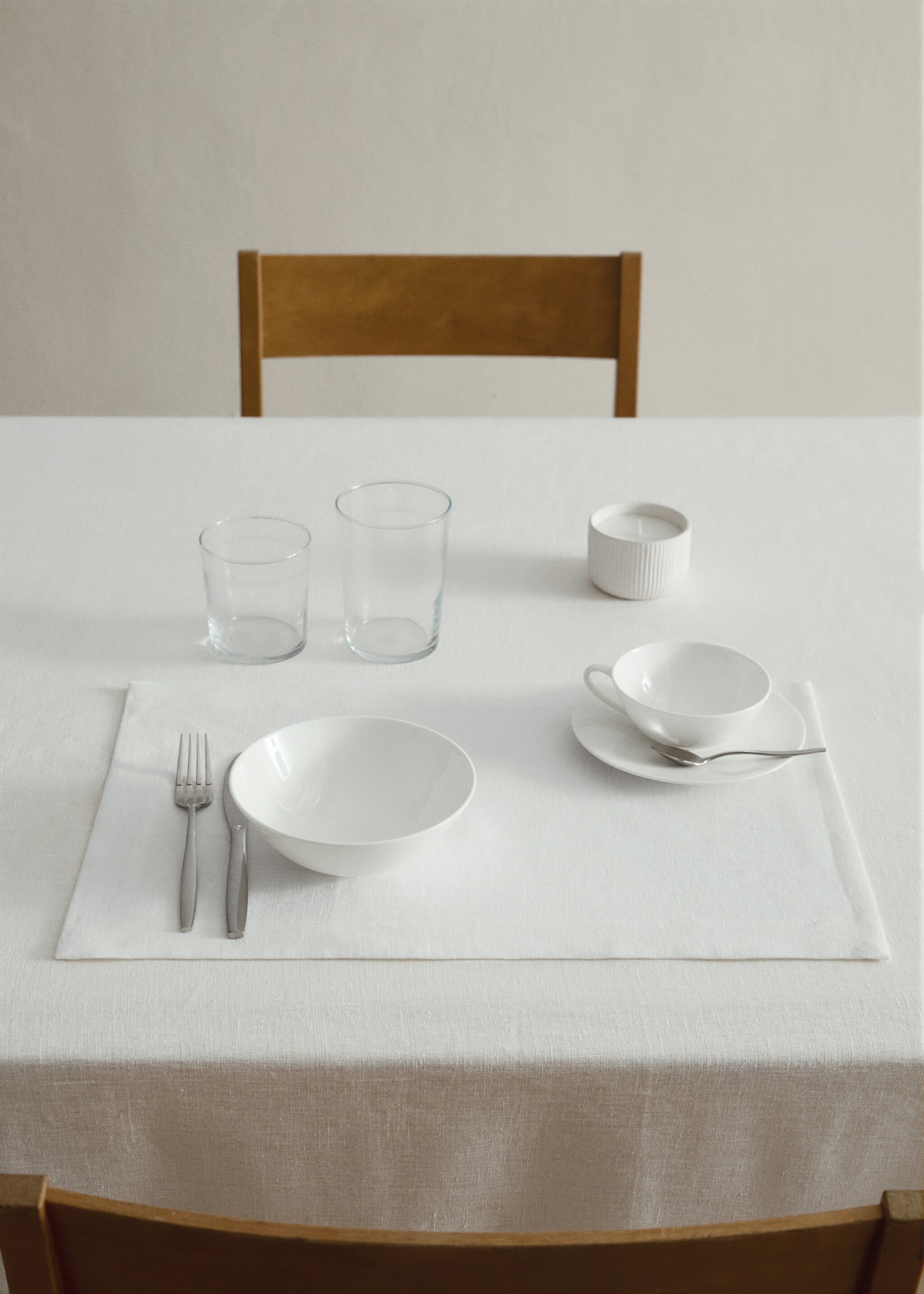 Linen placemat - General plane