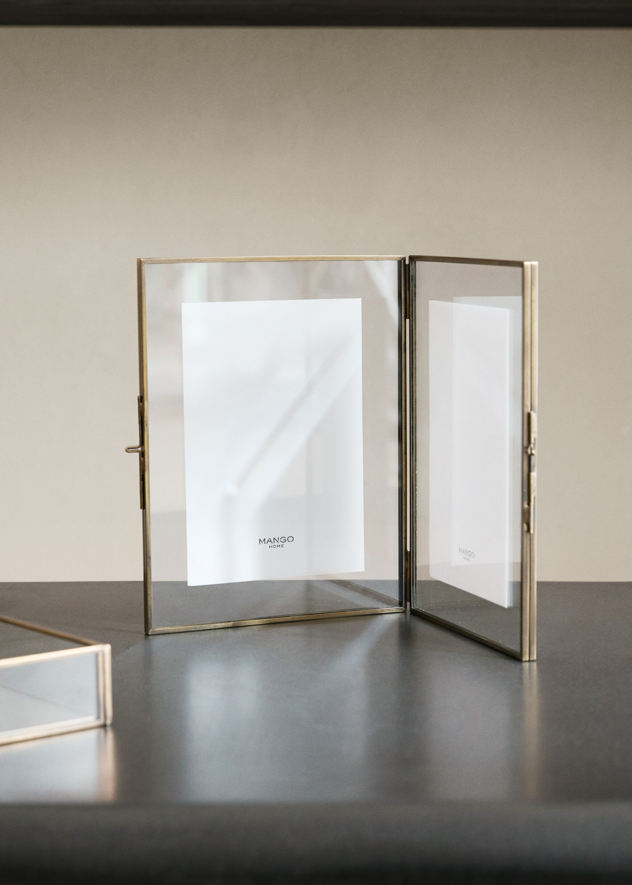 Large double metal frame - General plane