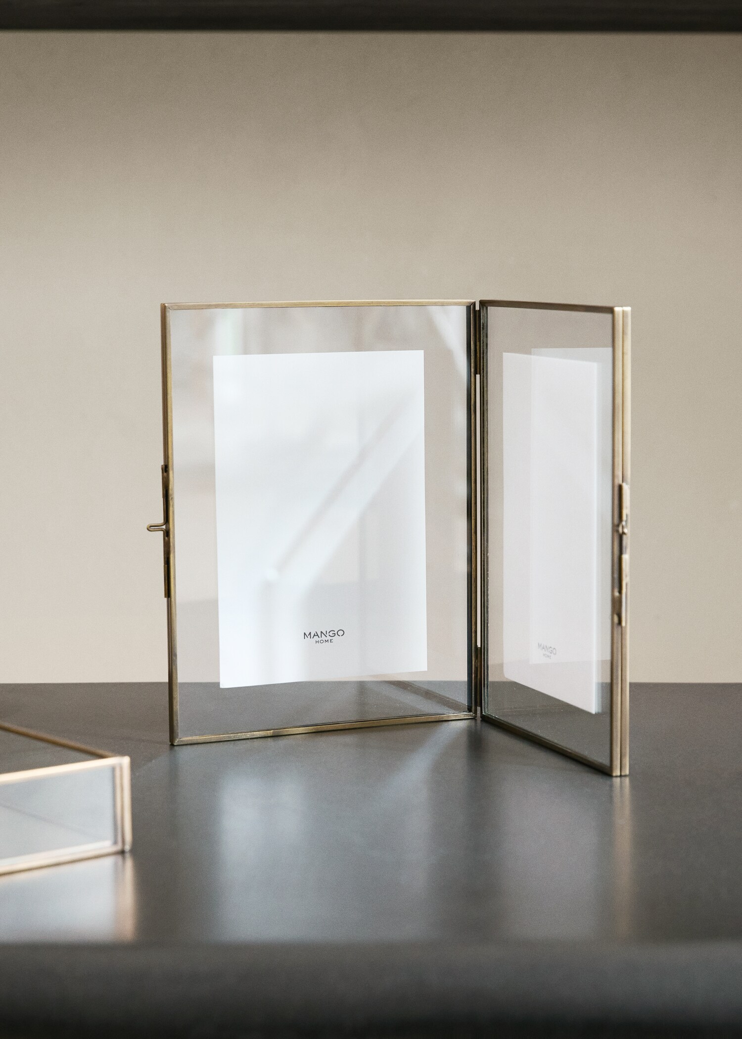 Large double metal frame - General plane