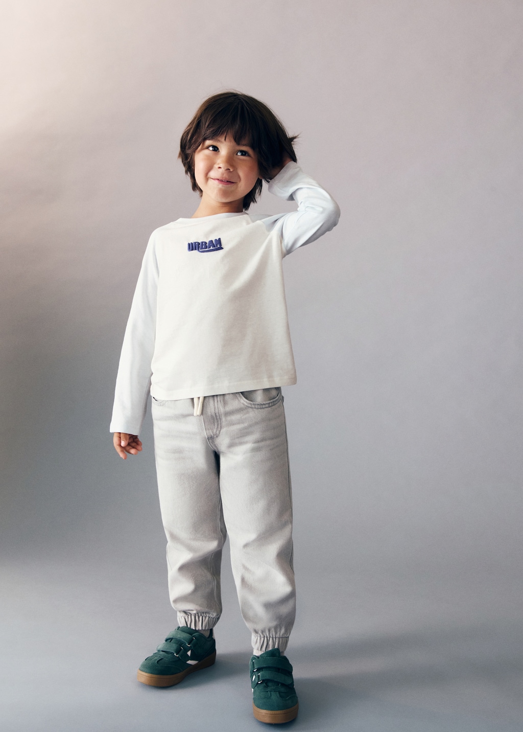 Combined printed T-shirt