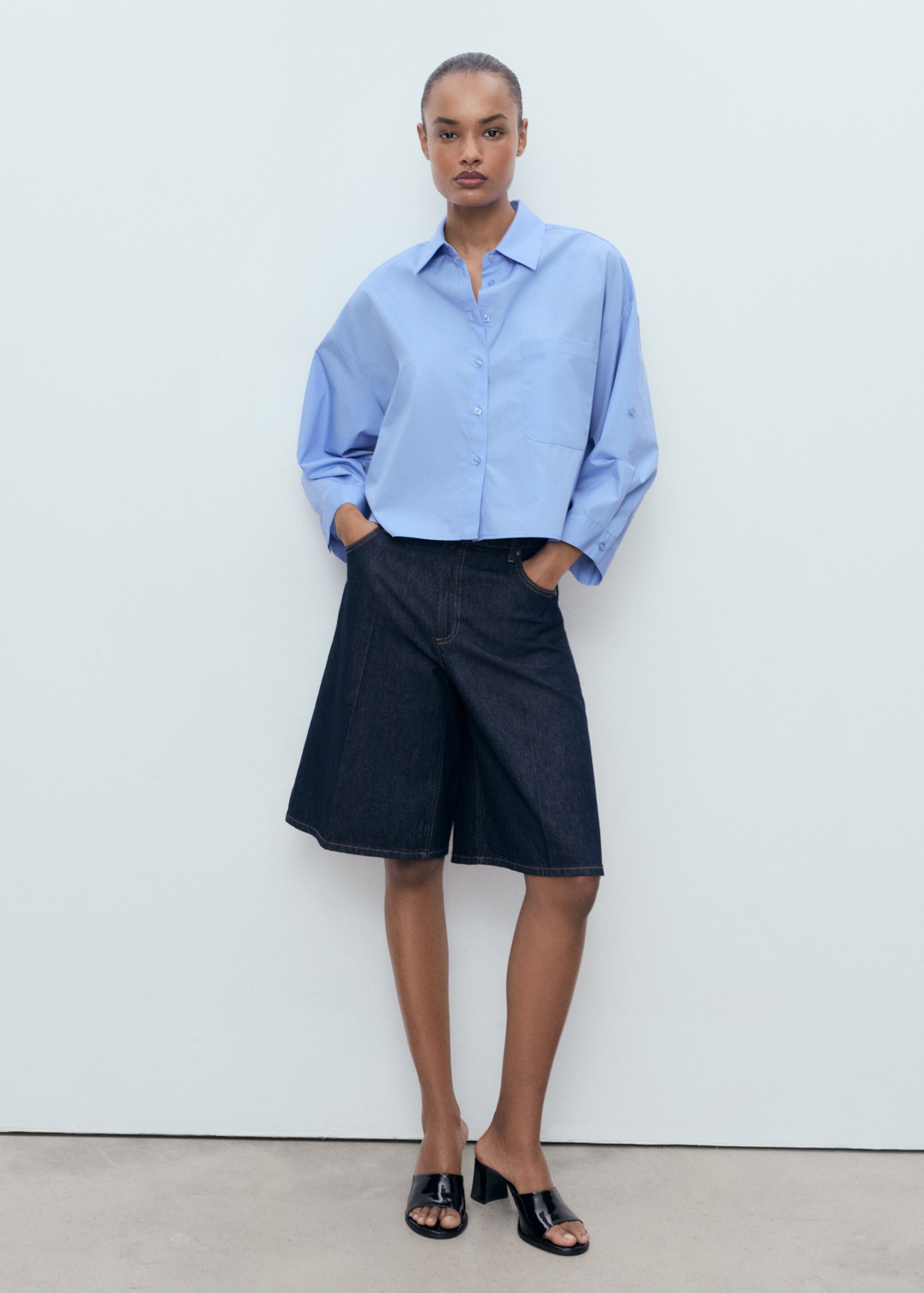Camicia oversize tasche - Piano generale