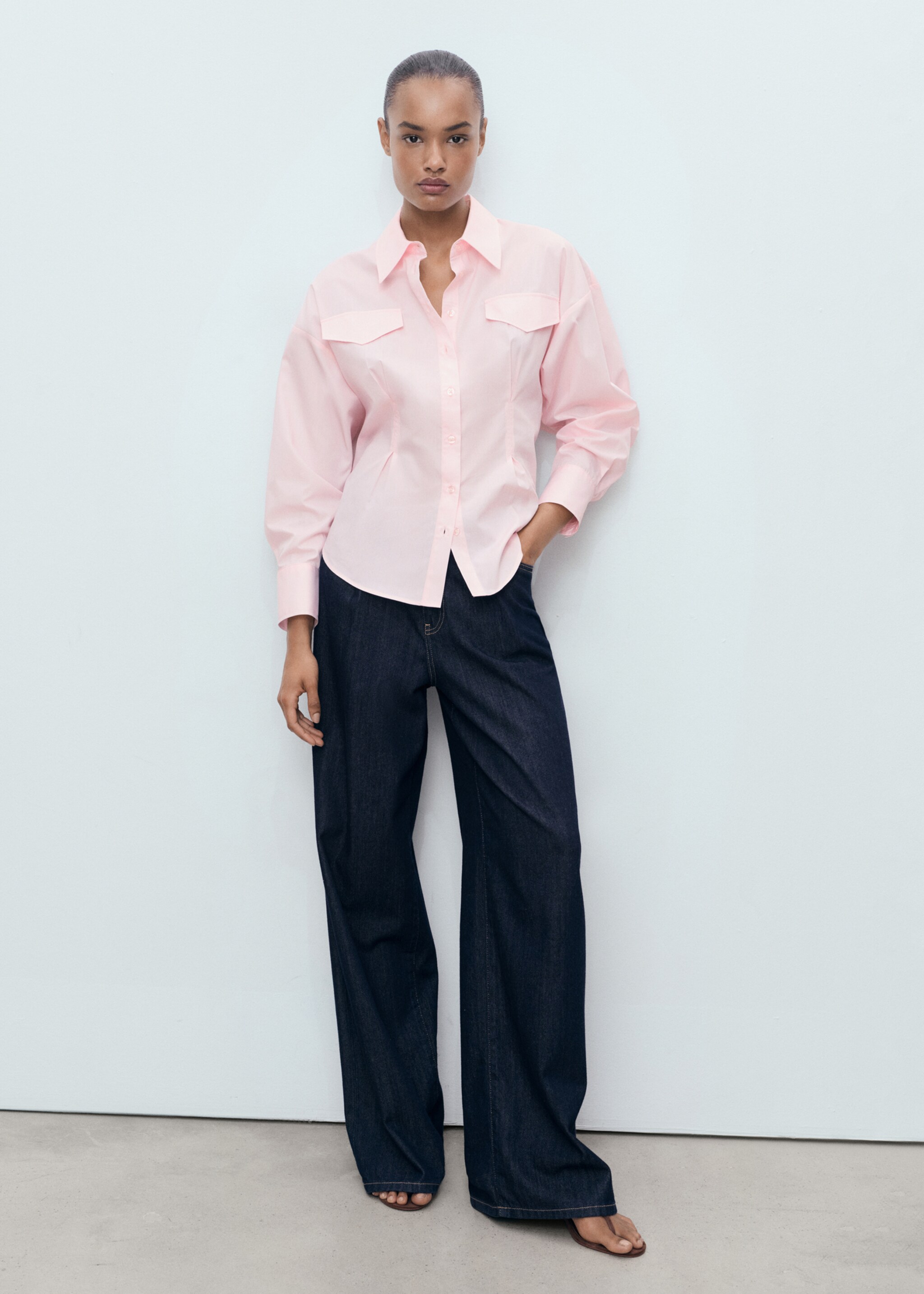 Camicia pinces tasche - Piano generale