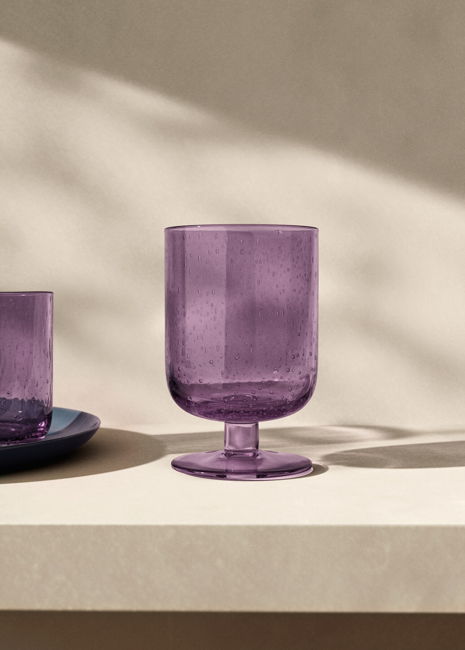 Bubble design glass goblet - Γενικό πλάνο