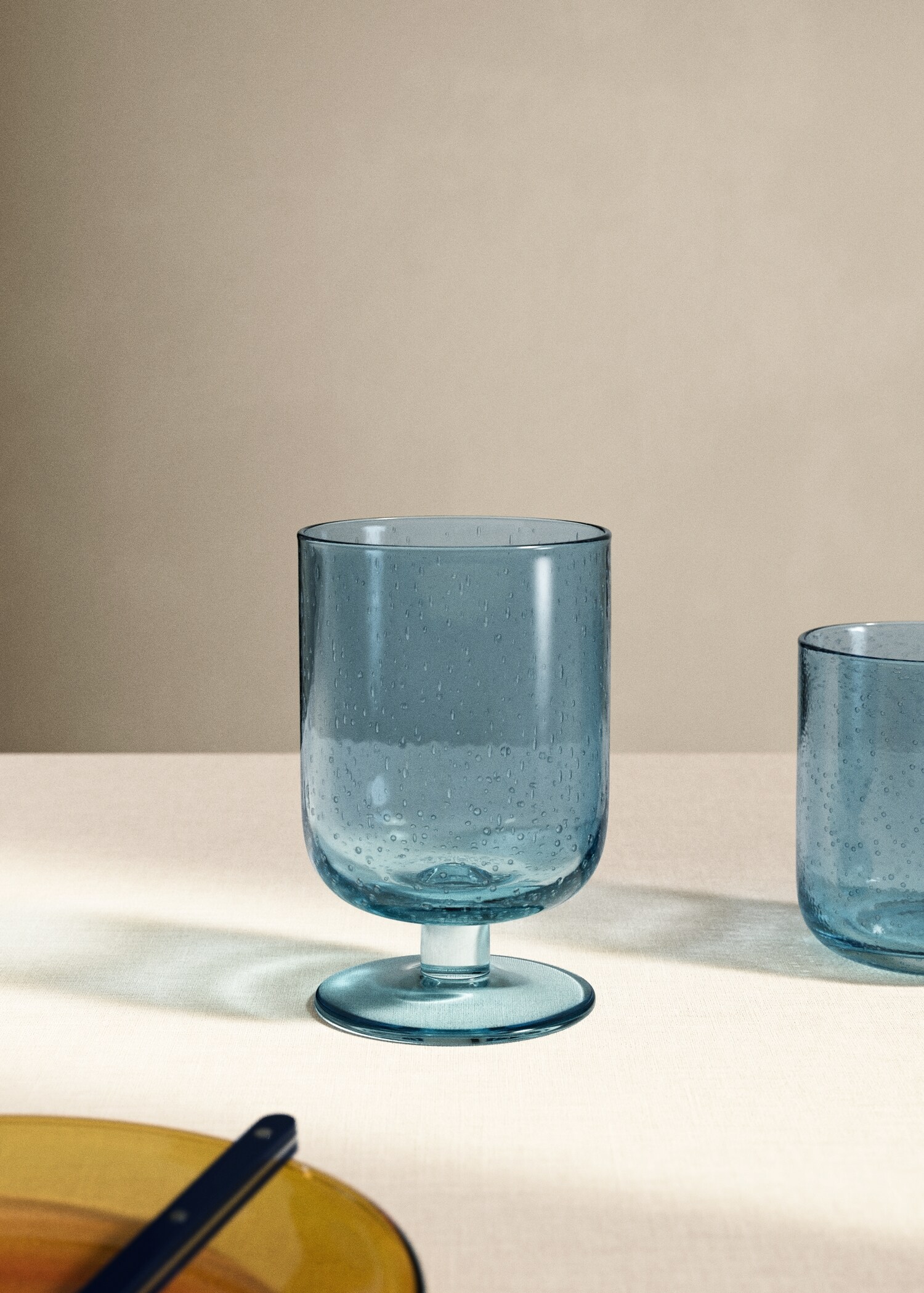 Bubble design glass goblet - Γενικό πλάνο