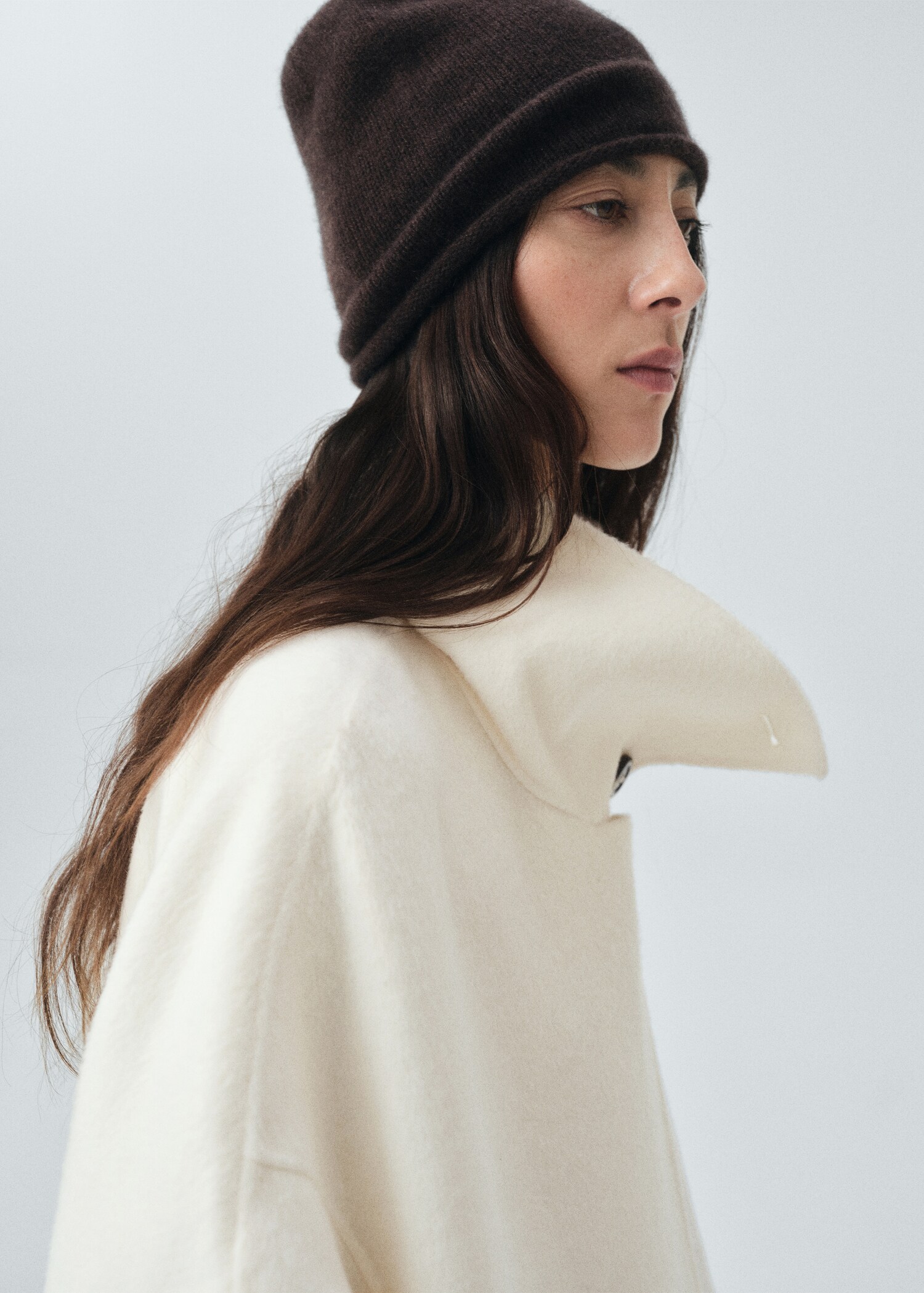 100% cashmere beanie - General plane