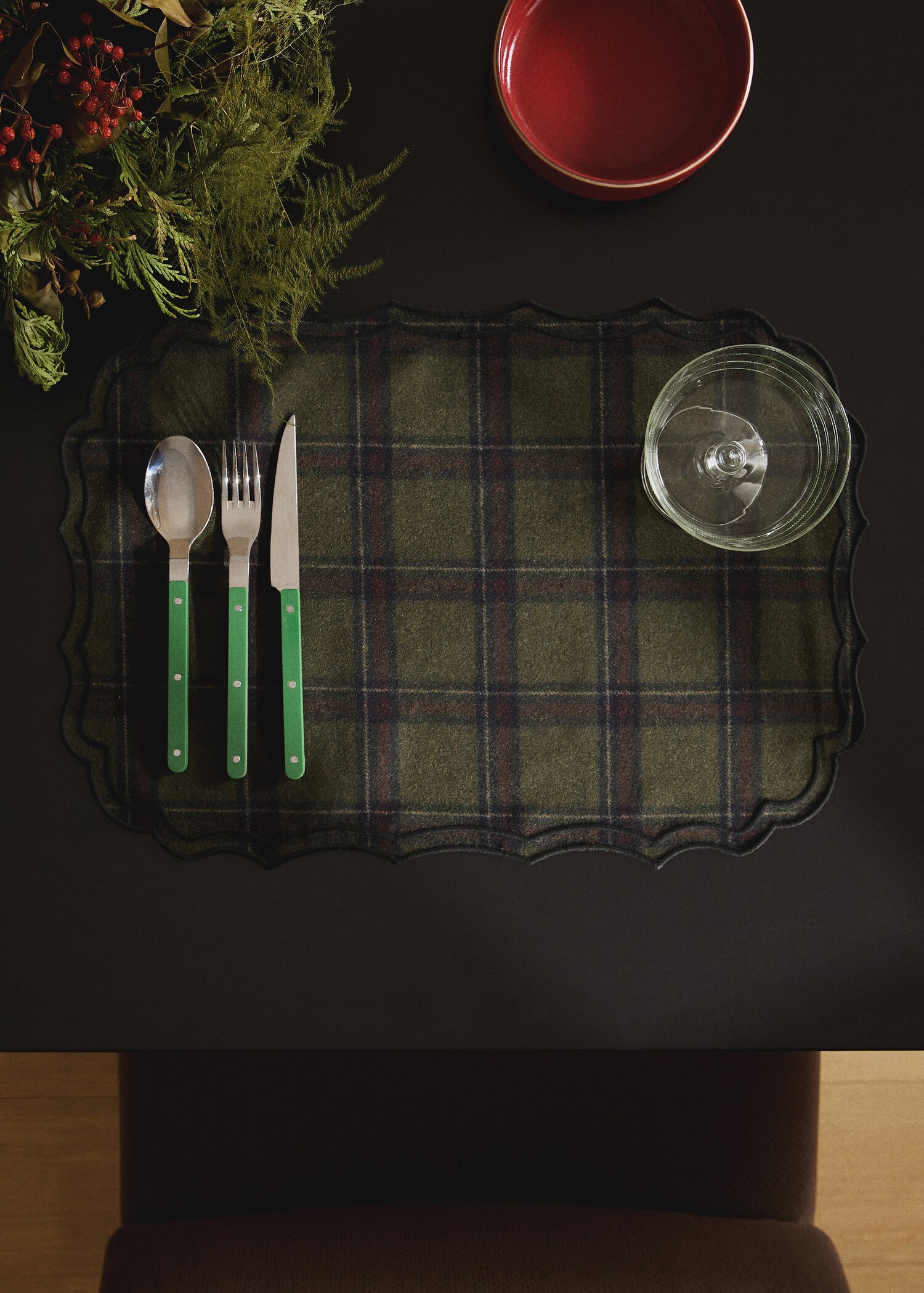 Set de table flanelle - Plan général