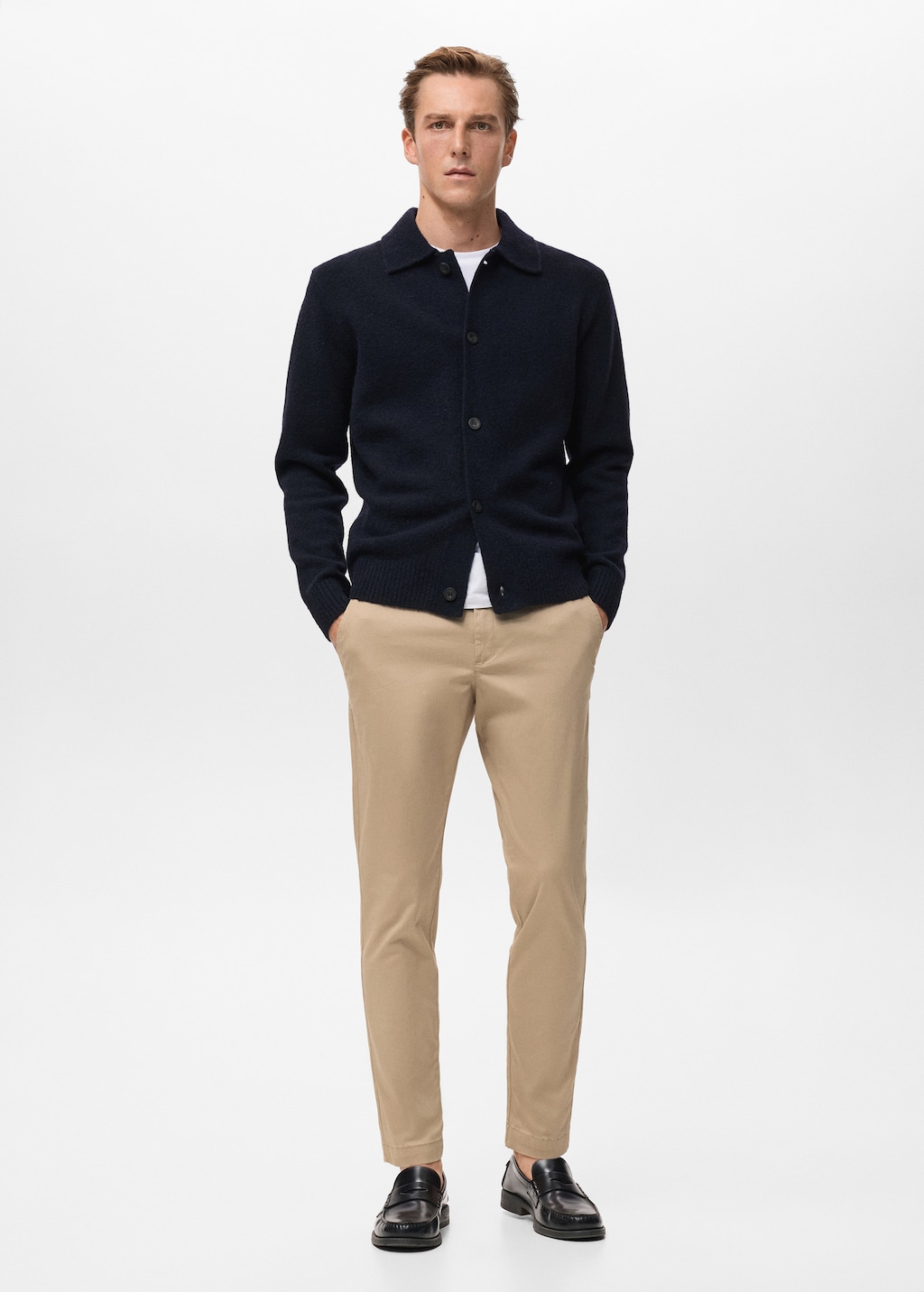 Prato cropped tapered chino pants