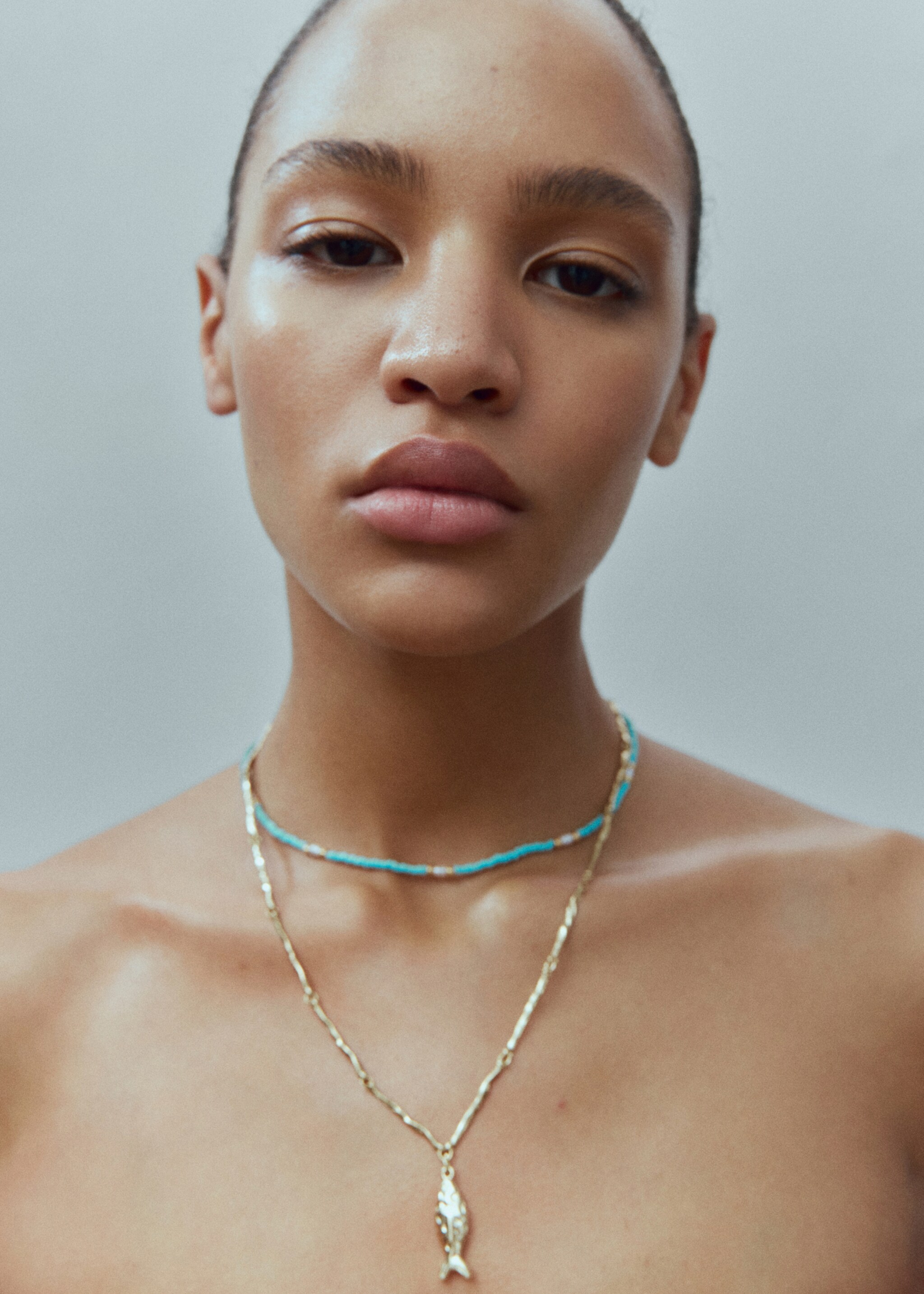 Mixed double necklace - General plane