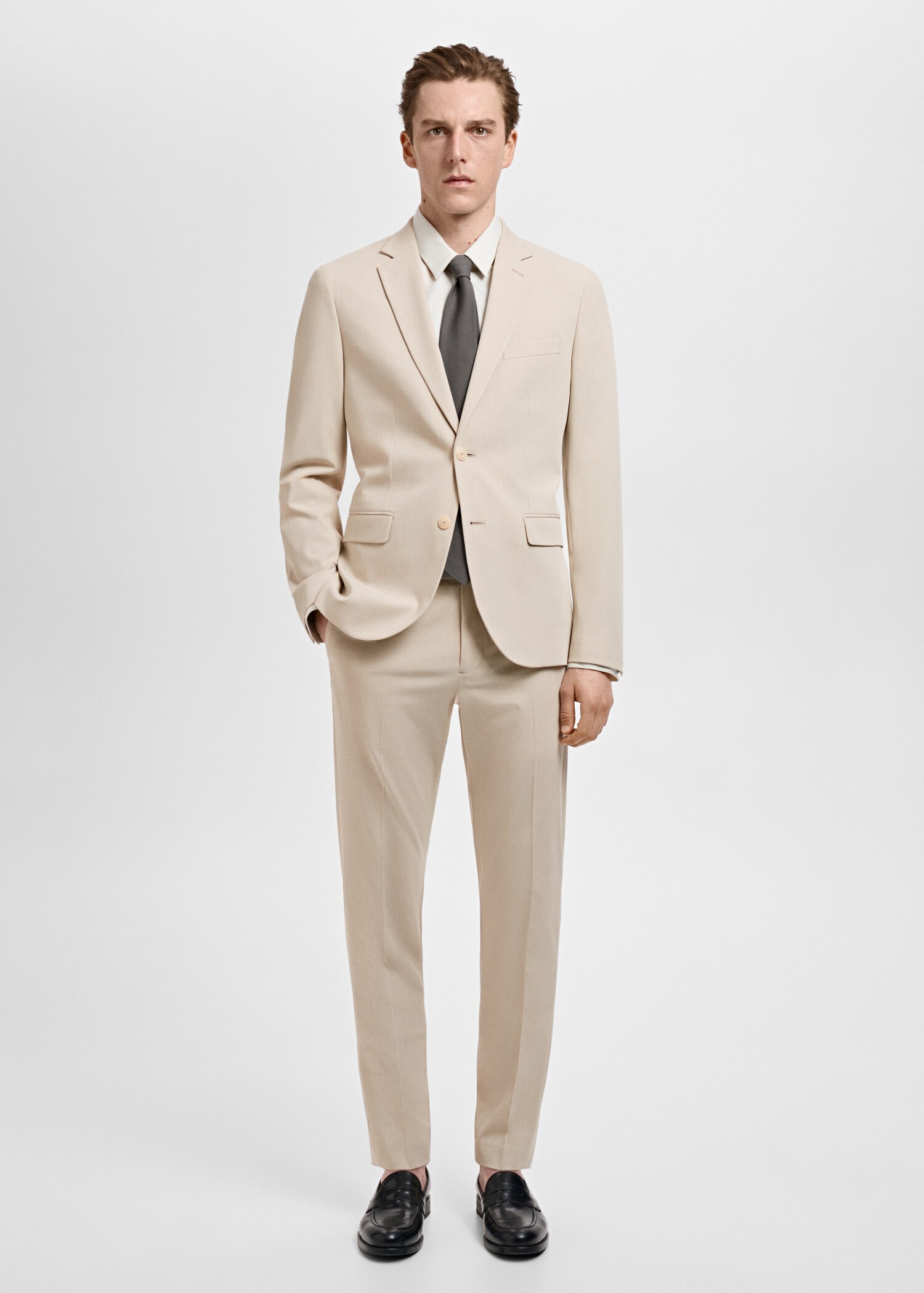 Pantalon costume Parí super slim-fit - Plan général
