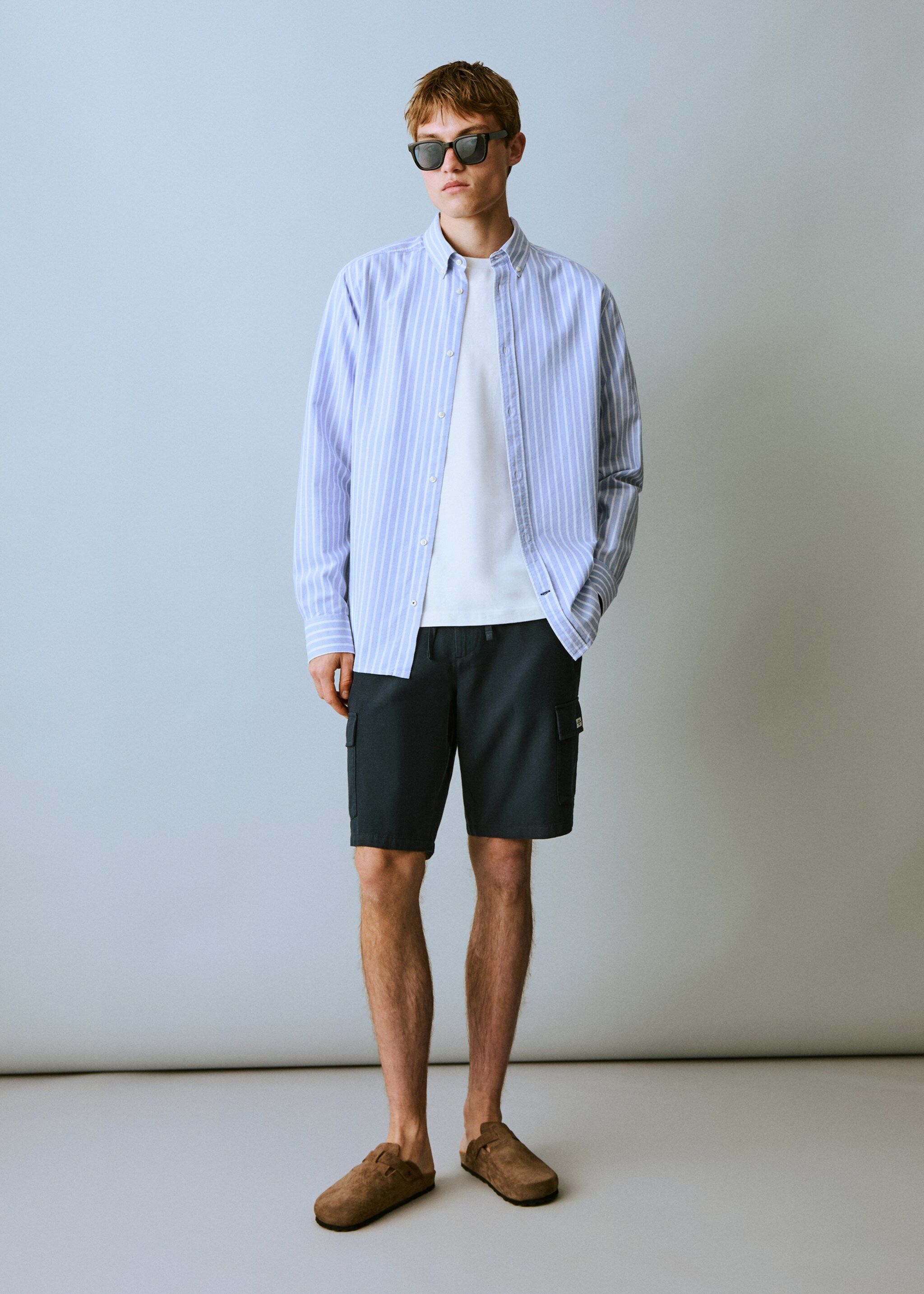 Striped Oxford shirt - General plane