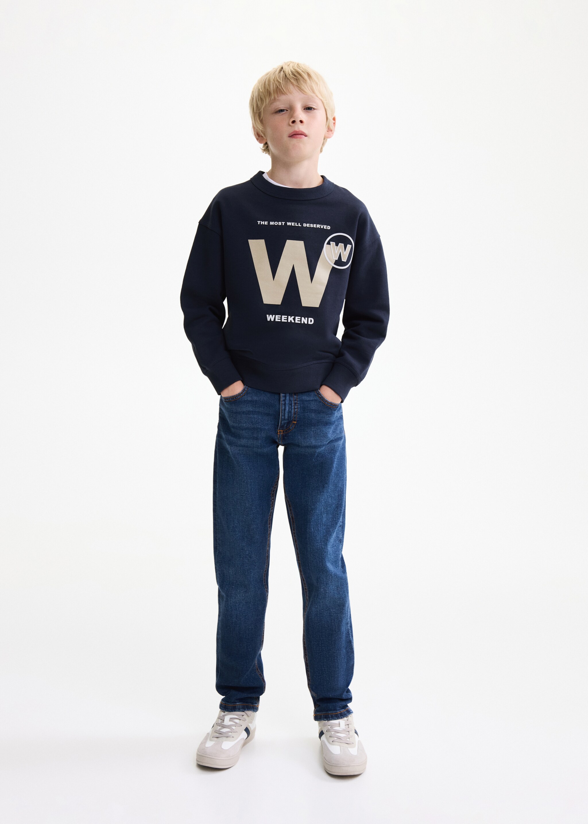Slim-fit jeans - Overzichtstekening