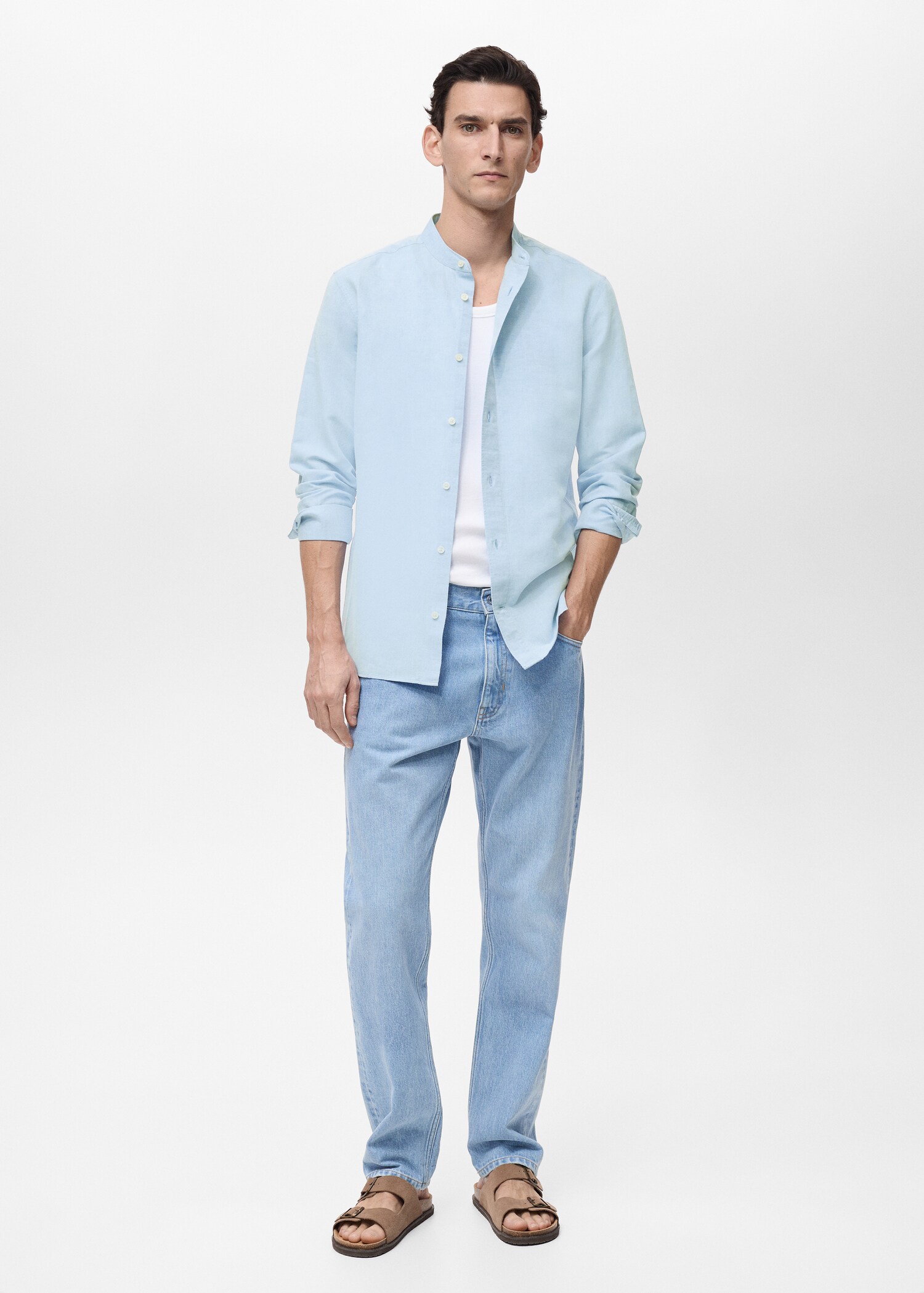 Camisa lli coll mao - Pla general