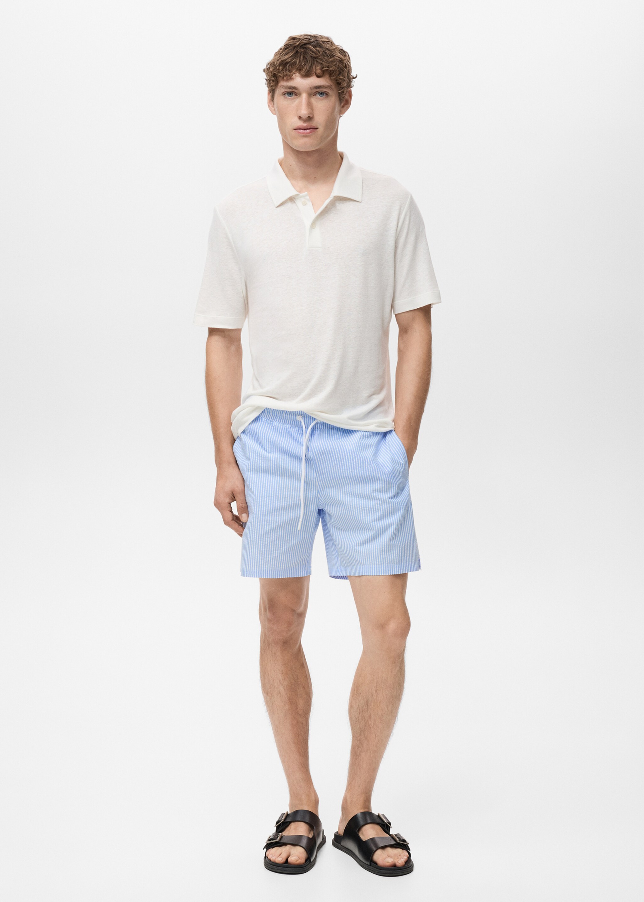 Seersucker swimming trunks - General plane