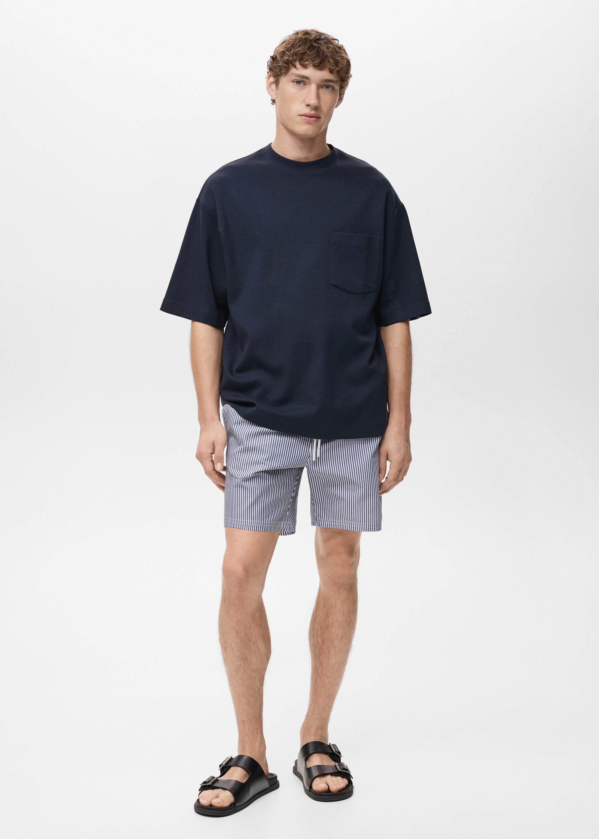 Seersucker swimming trunks - General plane