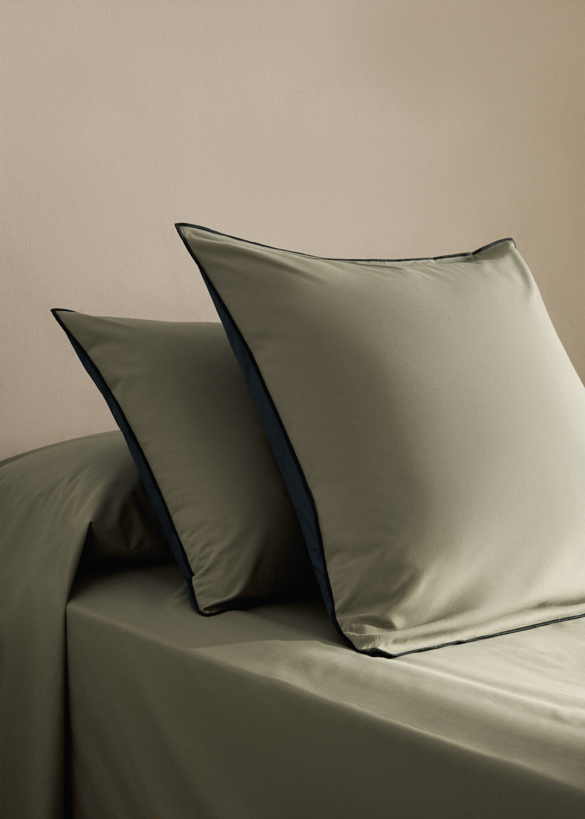 Housse d’oreiller coton percale surjet 45x110 cm - Plan général