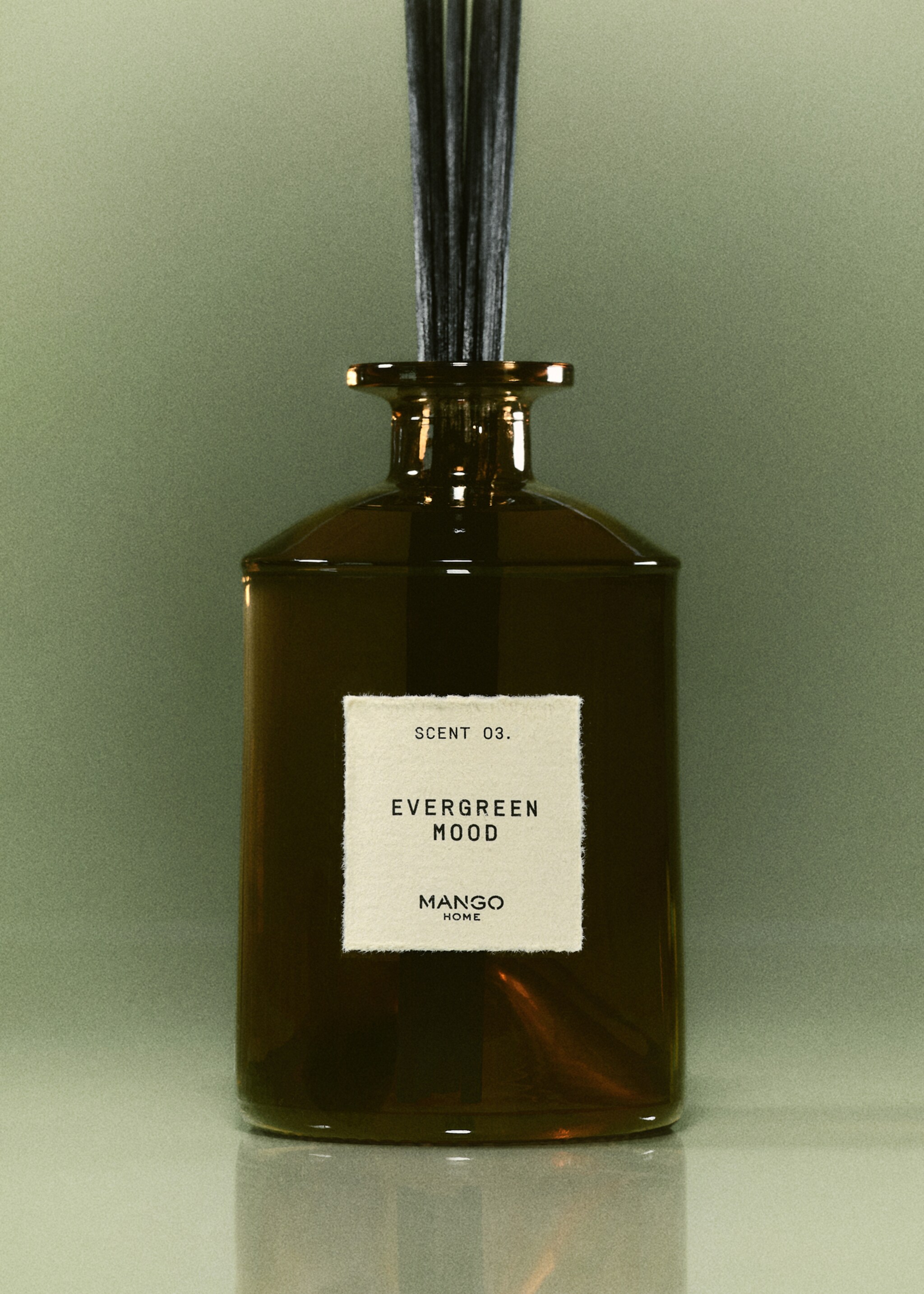 EVERGREEN MOOD mikado diffuser 500 ml - General plane, Brown. Ref: 17041590-00.