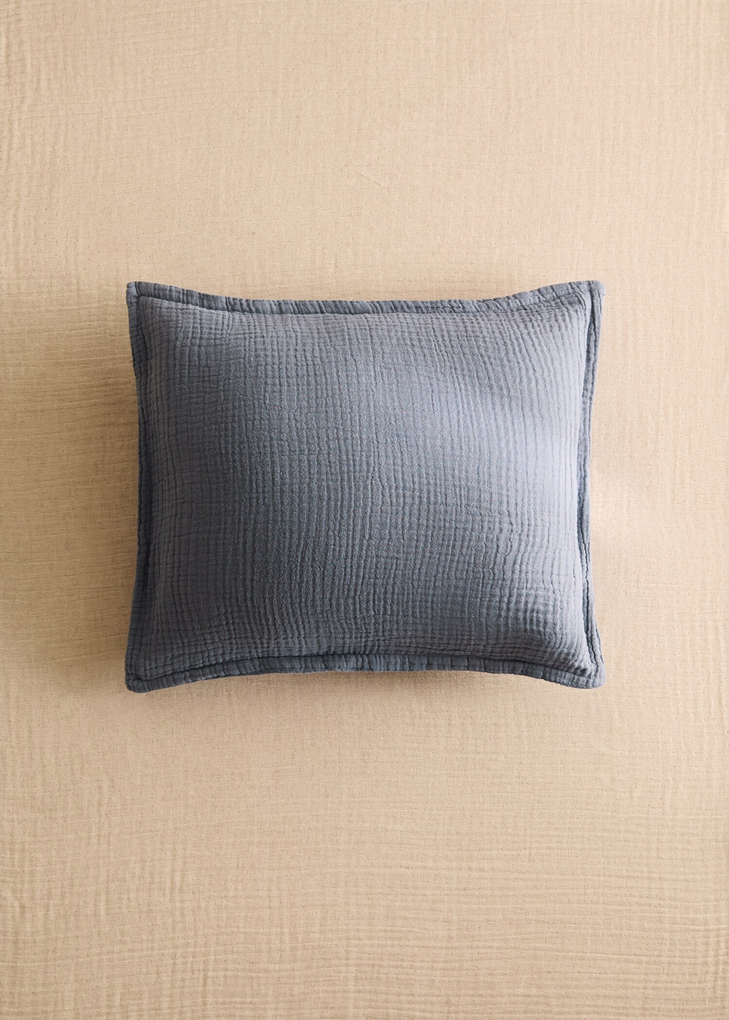 Housse de coussin enfant en gaze de coton 30x40 cm - Plan général