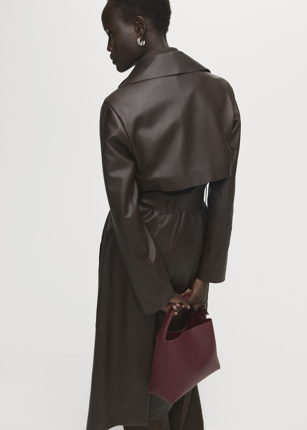Mini shopper bag with buckle - Women | MANGO USA