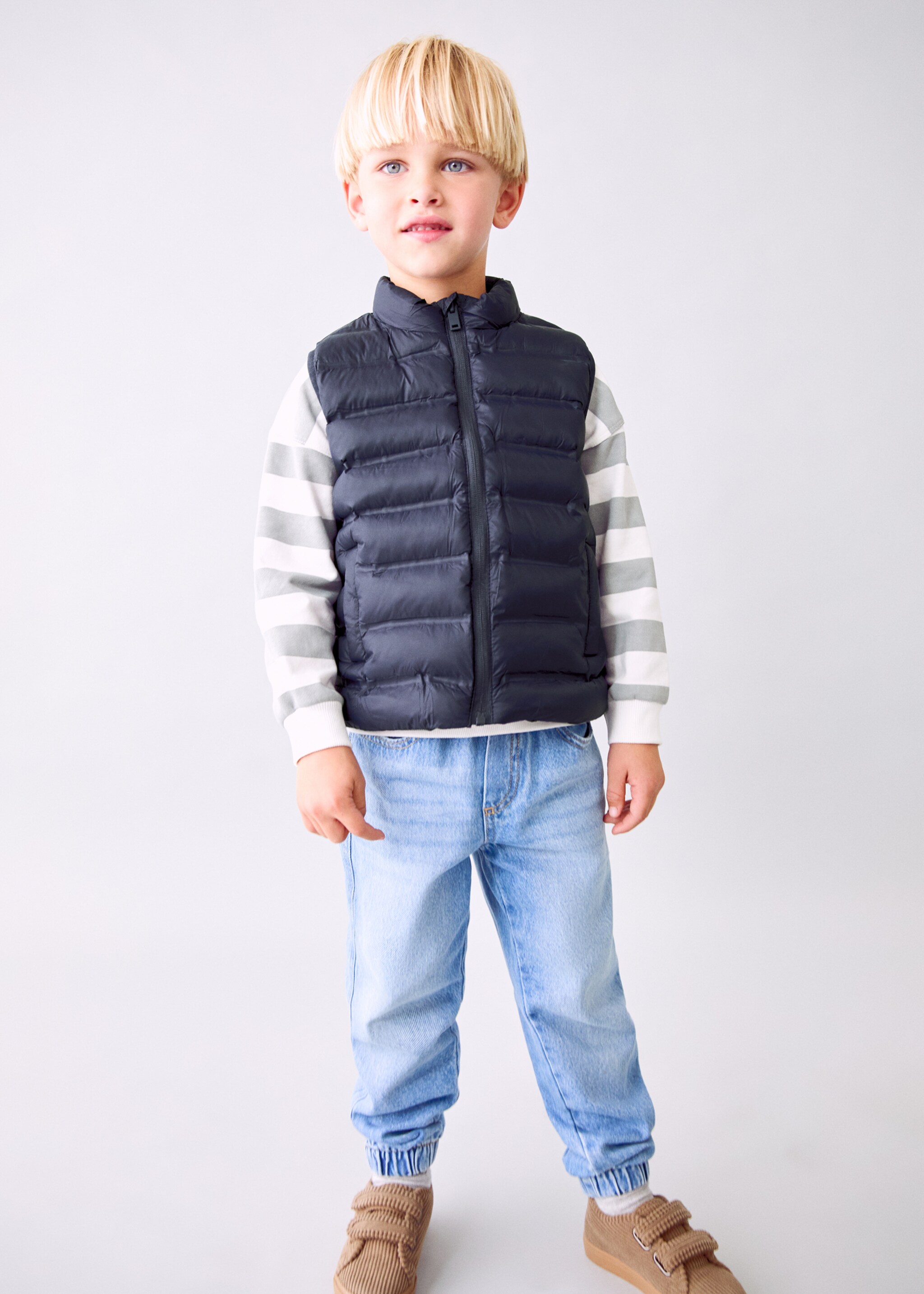 Quilted gilet - General plane, Navy. Ref: 17042896-00.